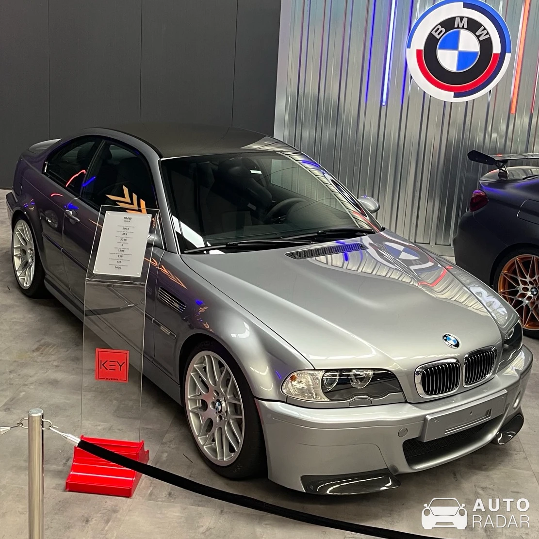 BMW M3 E46 CSL spotted in Torbalı