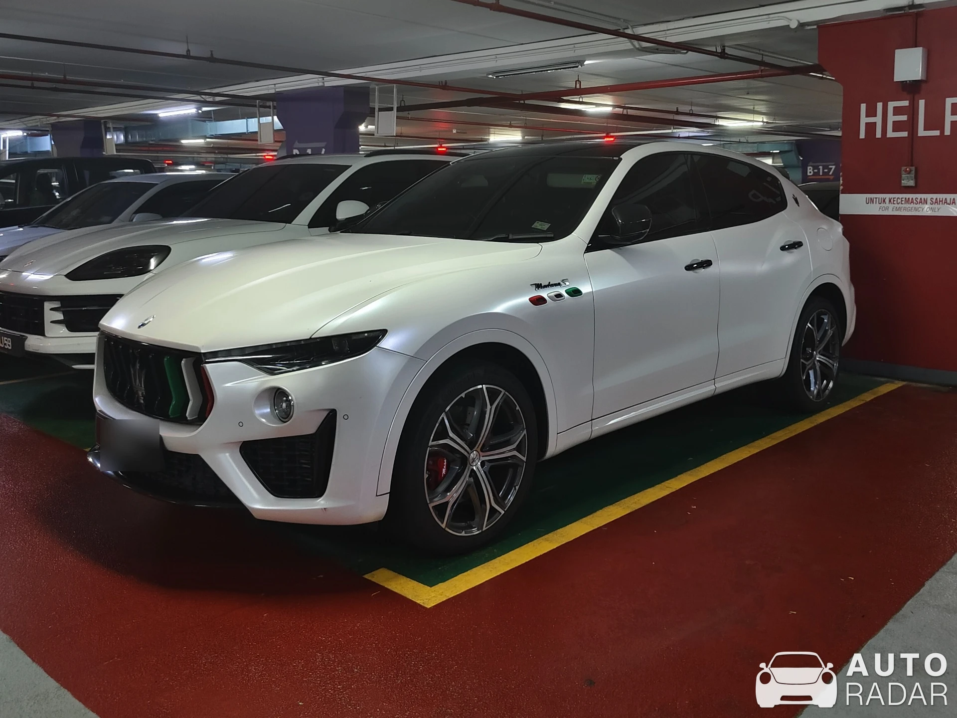 Maserati Levante Trofeo spotted in Sepang