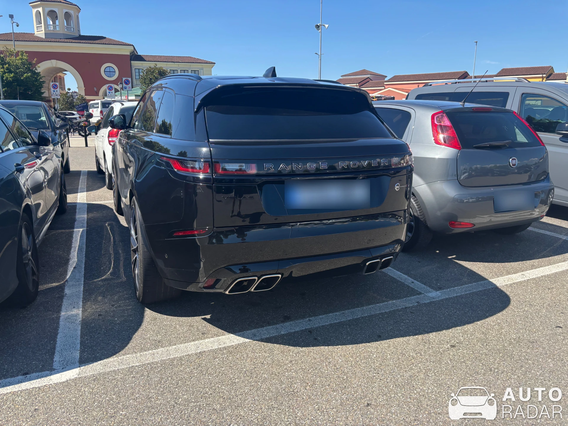 Land Rover Range Rover Velar spotted in Serravalle Scrivia