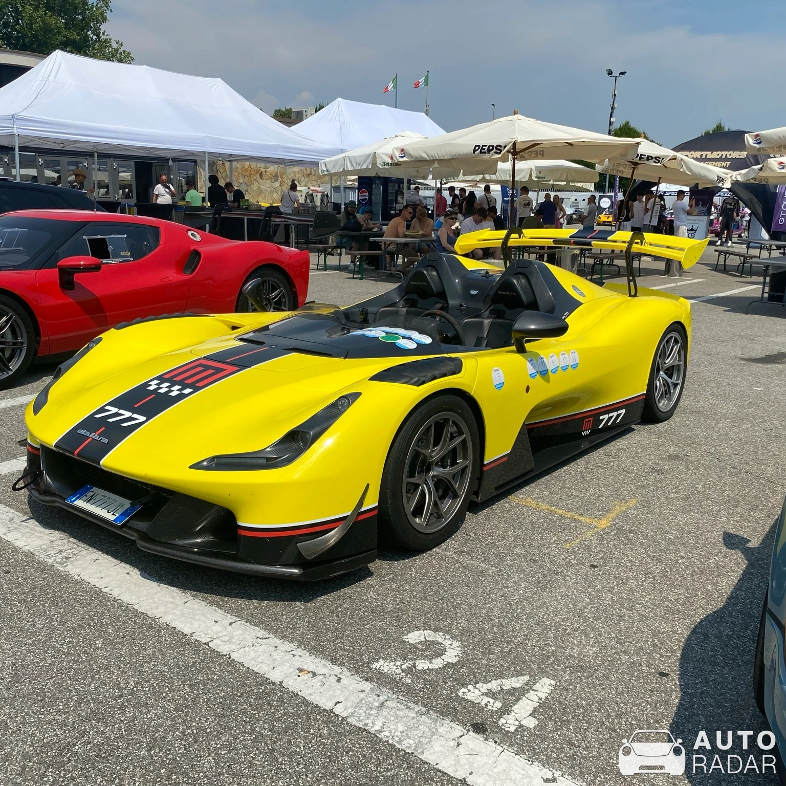 Dallara Stradale Barchetta spotted in Monza