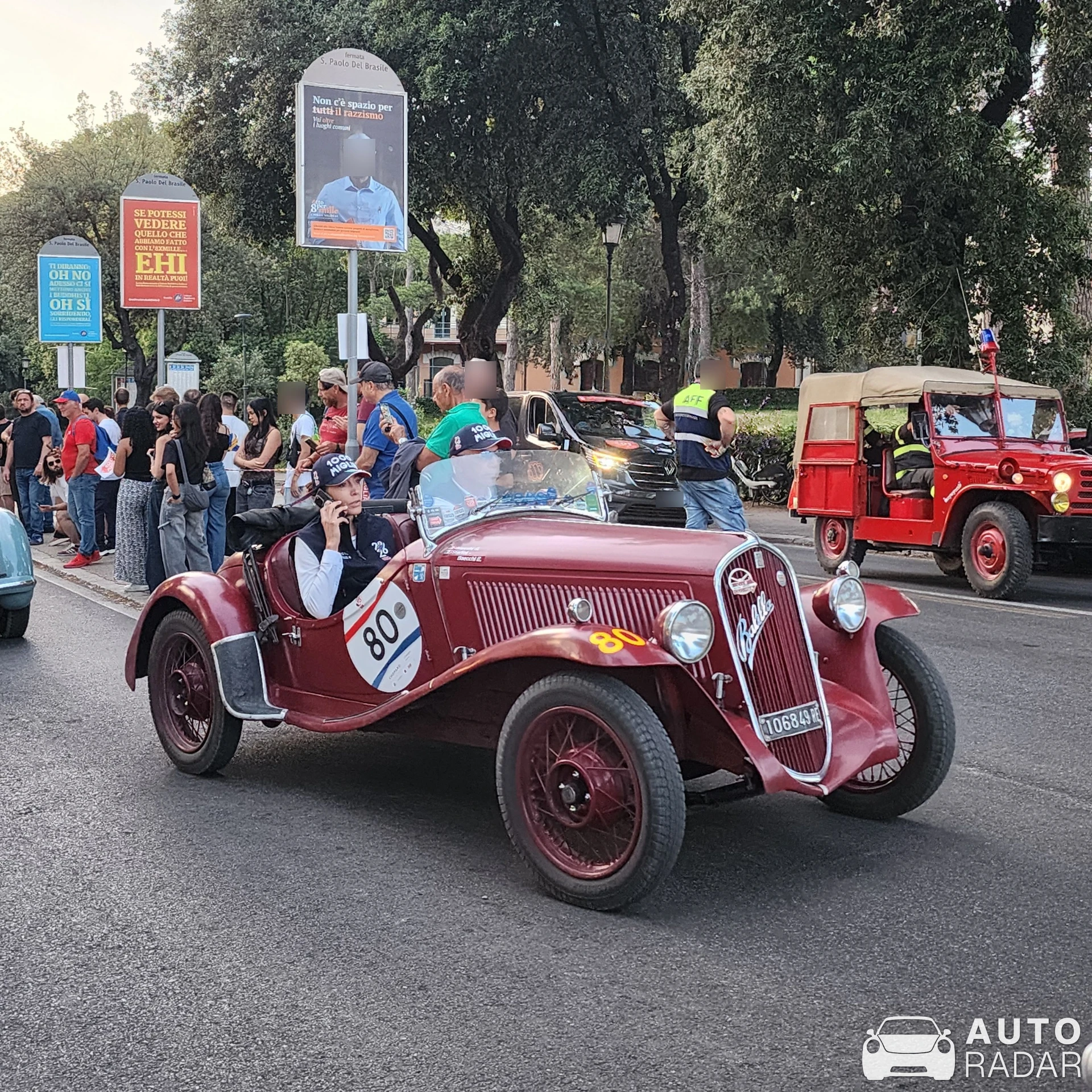 Fiat 508 spotted in Roma