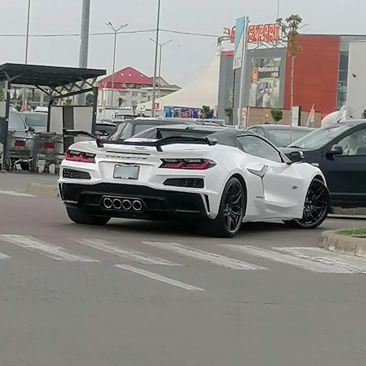 Corvette Z07 C7 spotted in Șelimbăr, România