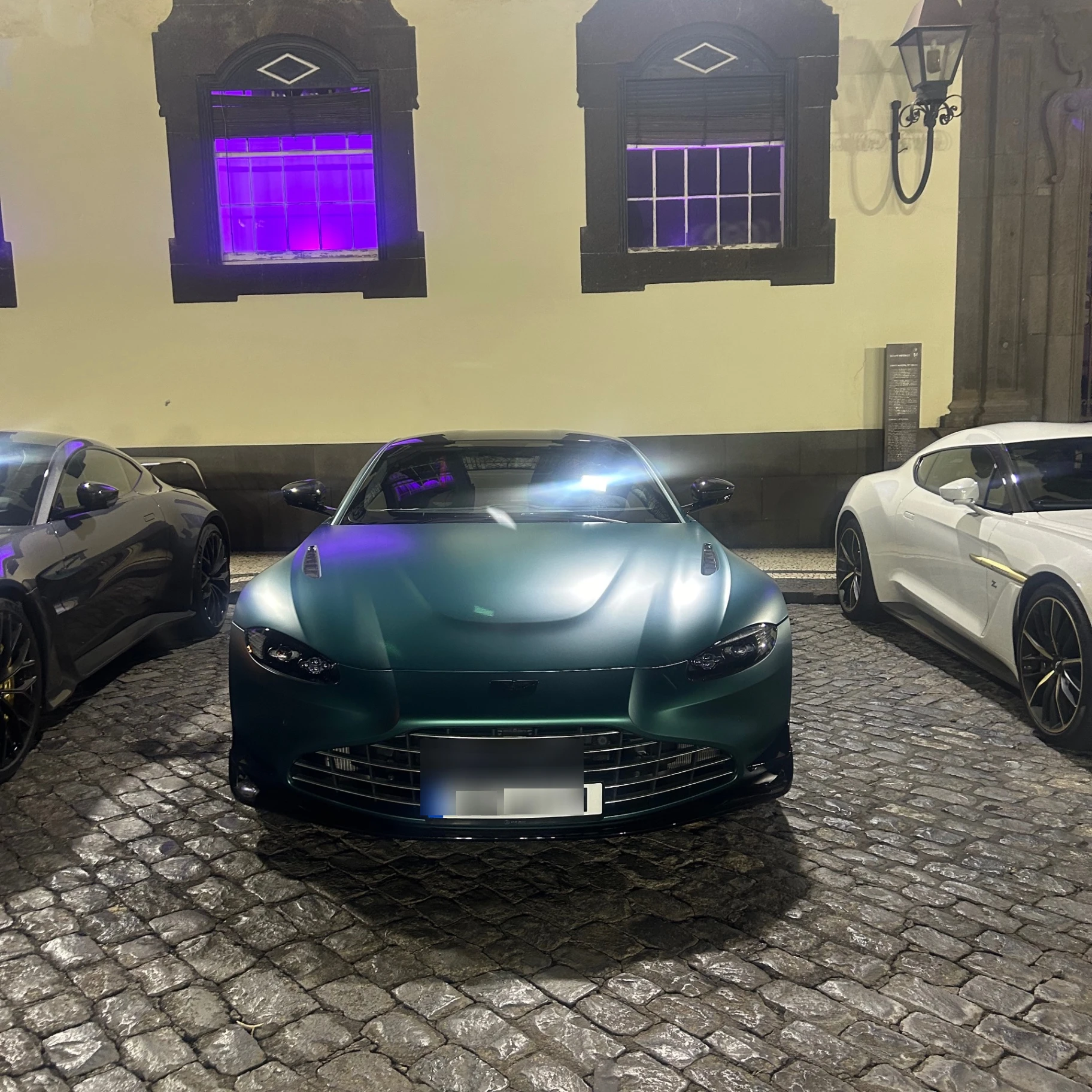 Aston Martin V8 Vantage Formula 1 Edition spotted in Funchal, Portugal