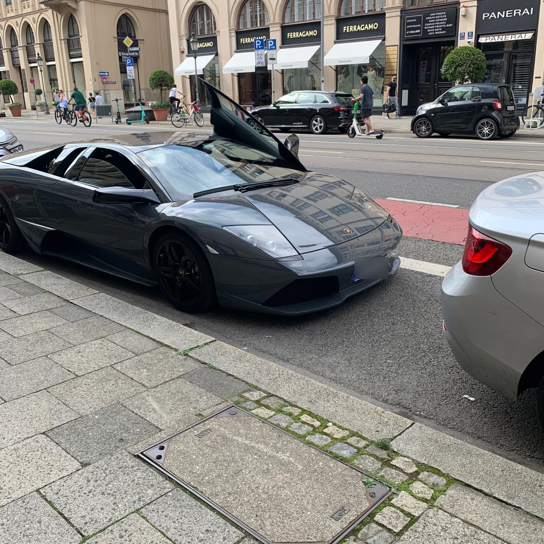 Lamborghini Murciélago LP640 spotted in Munich, Germany