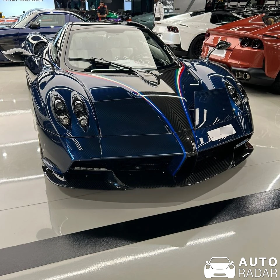 Pagani Huayra Roadster spotted in Dubai, United Arab Emirates