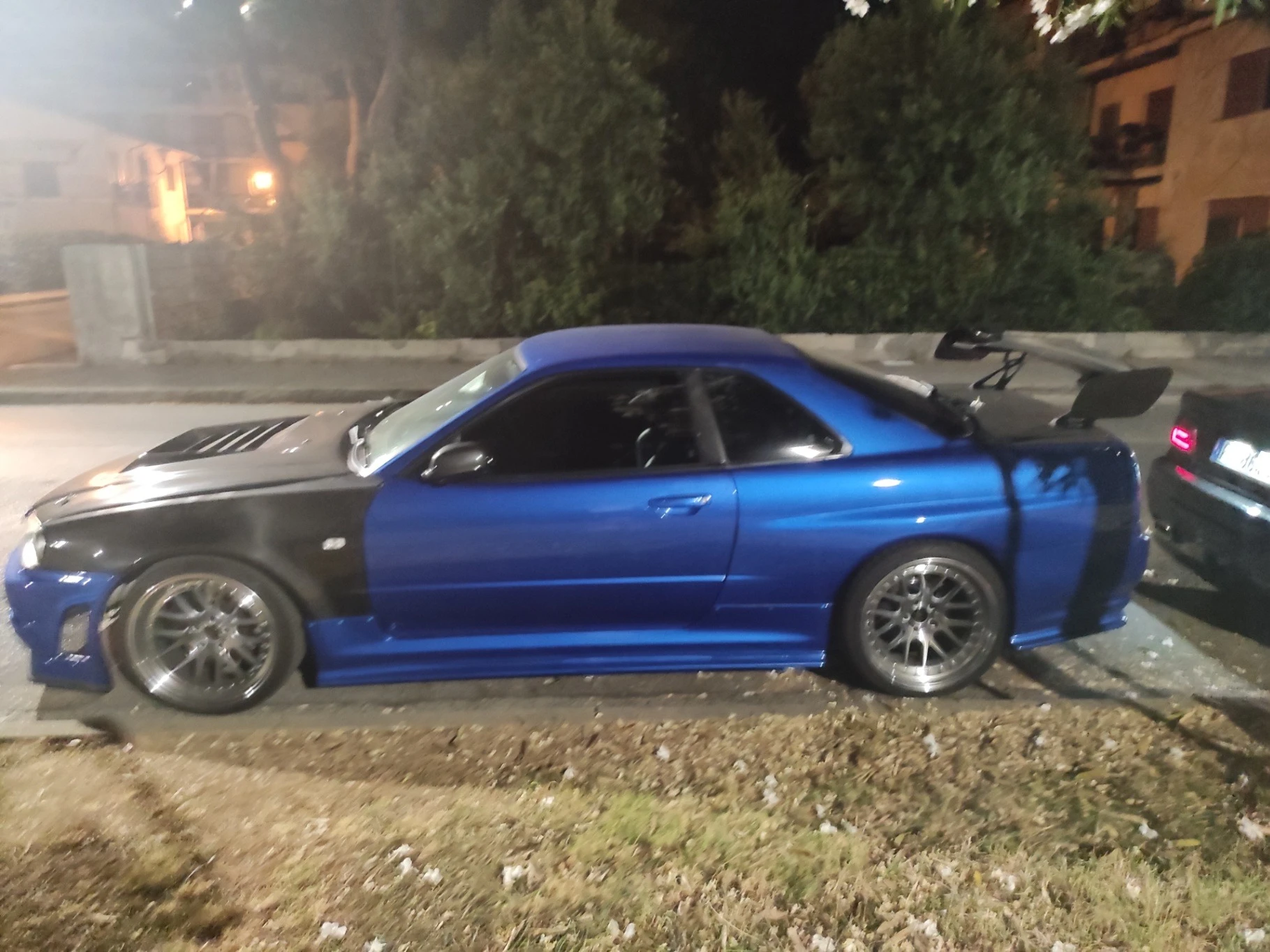 Nissan Skyline R34 spotted in Praia a Mare, Italia