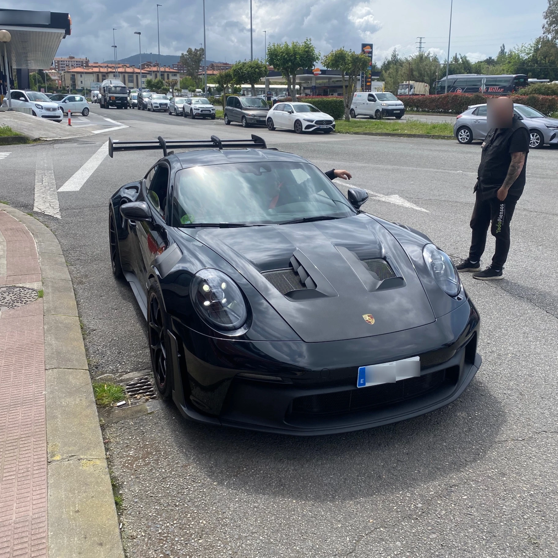 Porsche 992 GT3 RS MkI spotted in Getxo, Spain
