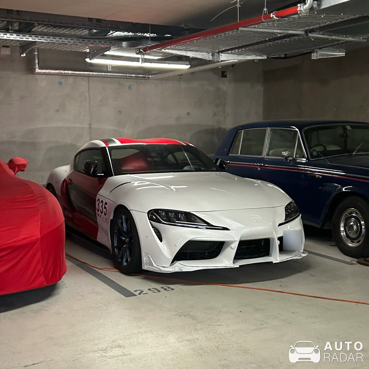 Toyota GR Supra A90 GT4 spotted in München