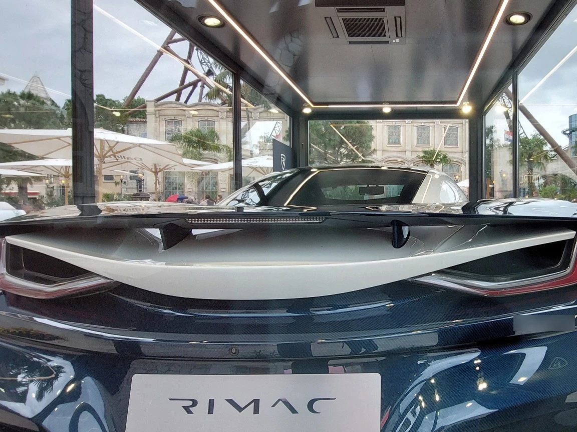 Rimac Nevera spotted in Rust, Germany