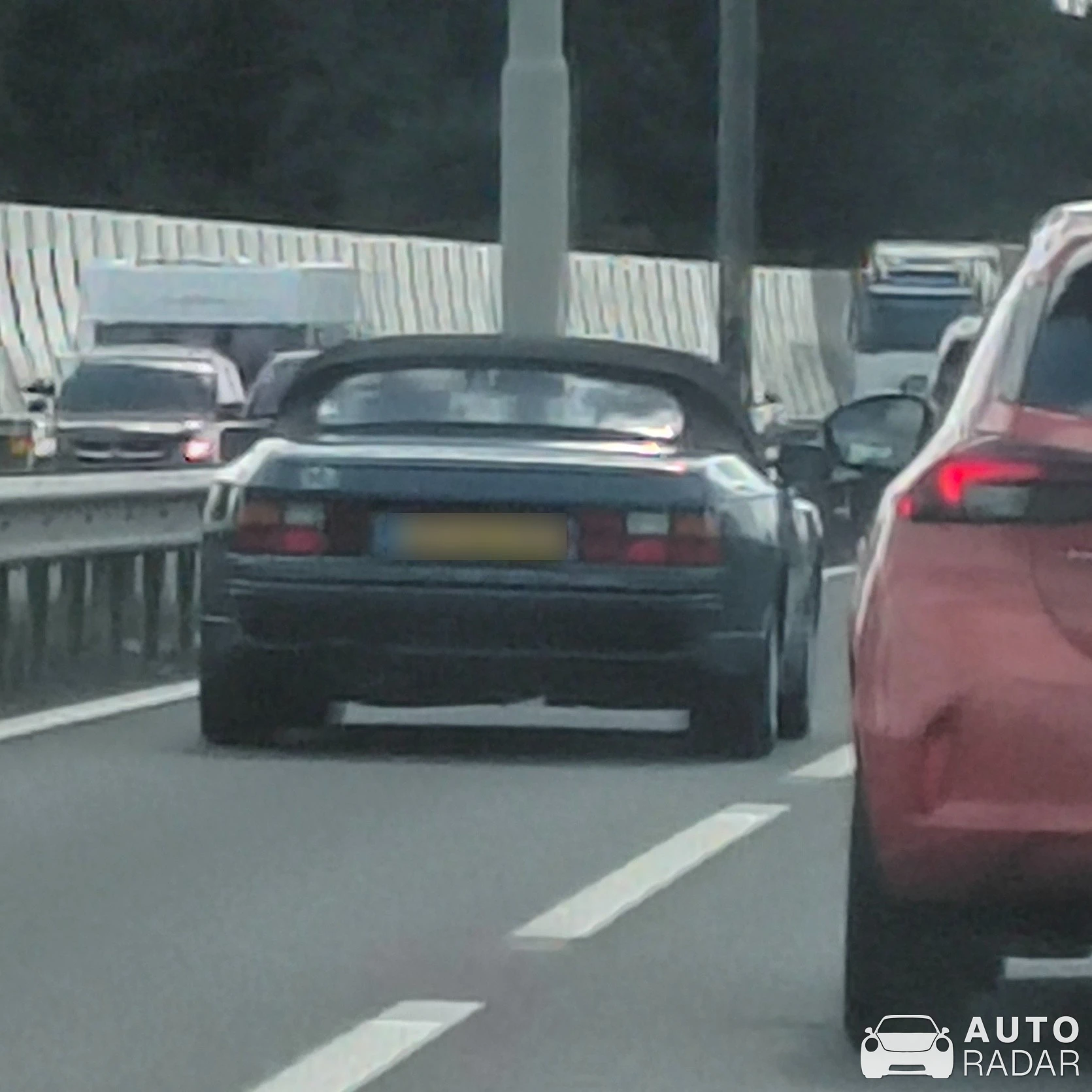 Porsche 944 S2 Cabriolet spotted in Zwolle