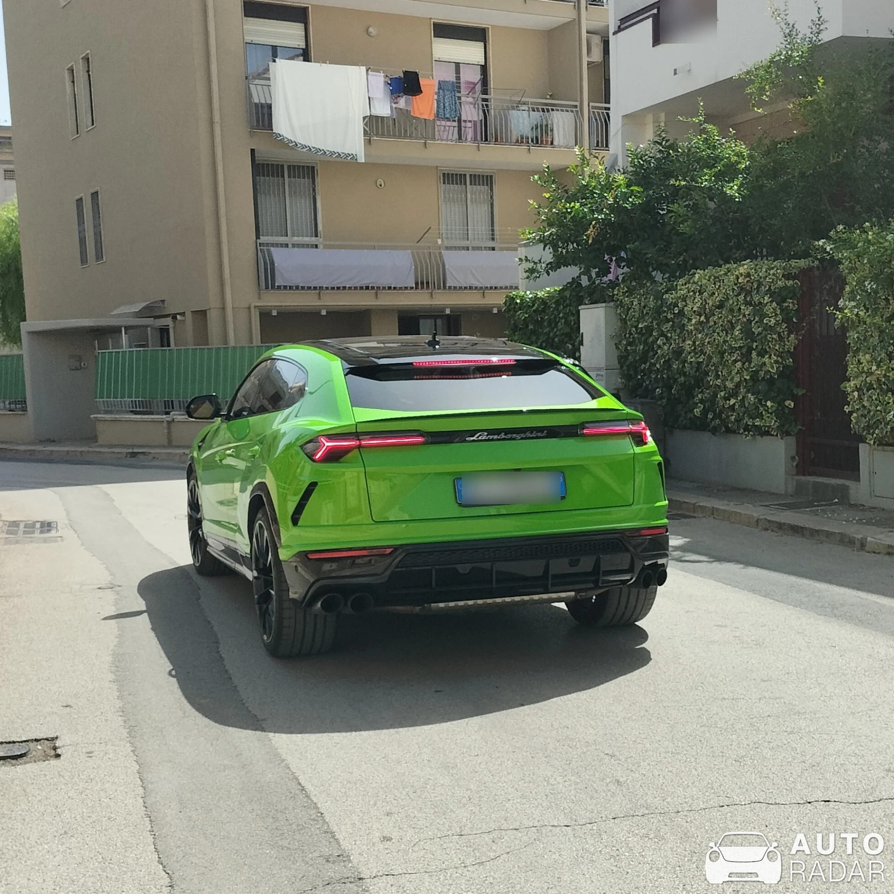 Lamborghini Urus spotted in Bitetto, Italy