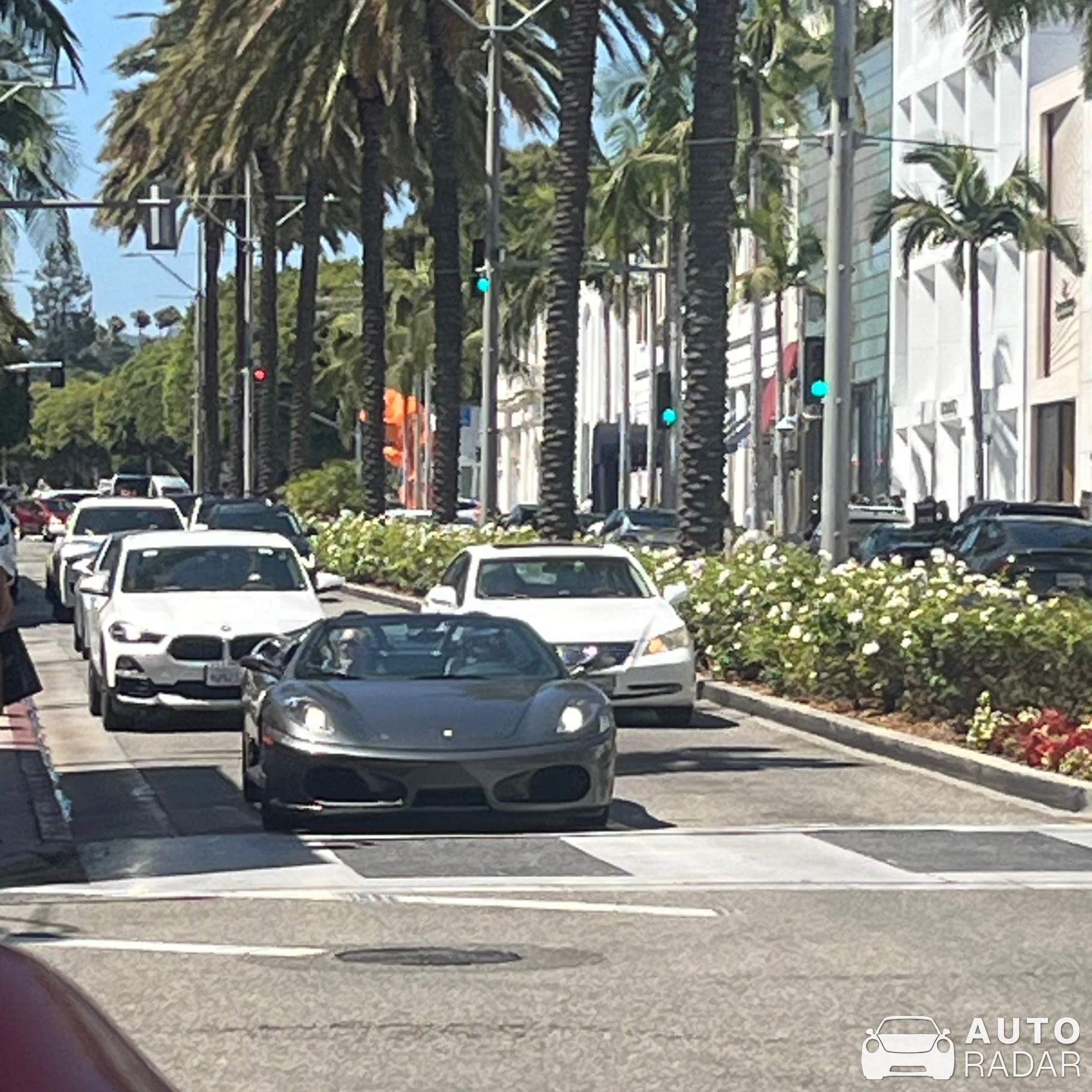 Ferrari F430 Spider spotted in Beverly Hills, United States