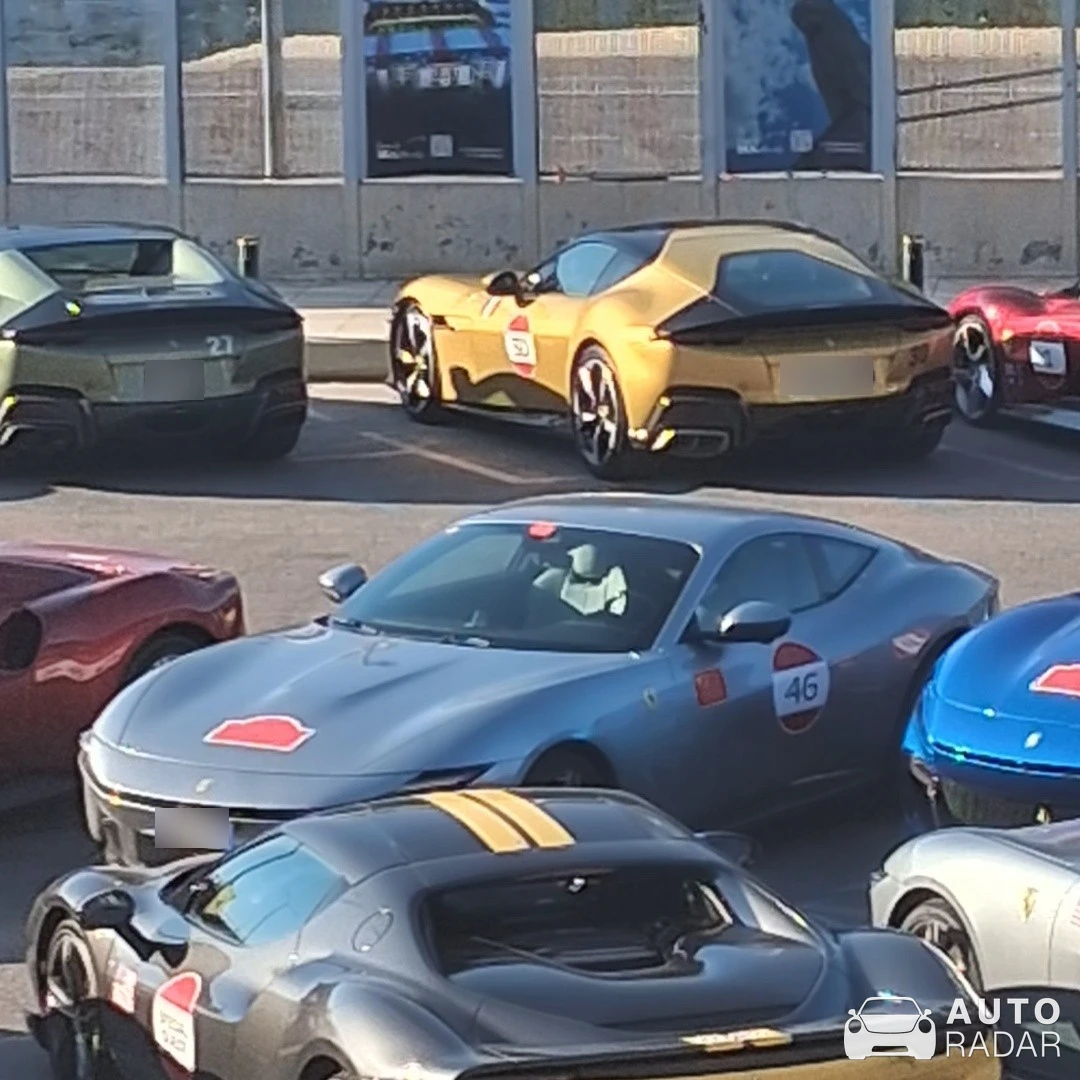 Ferrari Amalfi spotted in Pireas