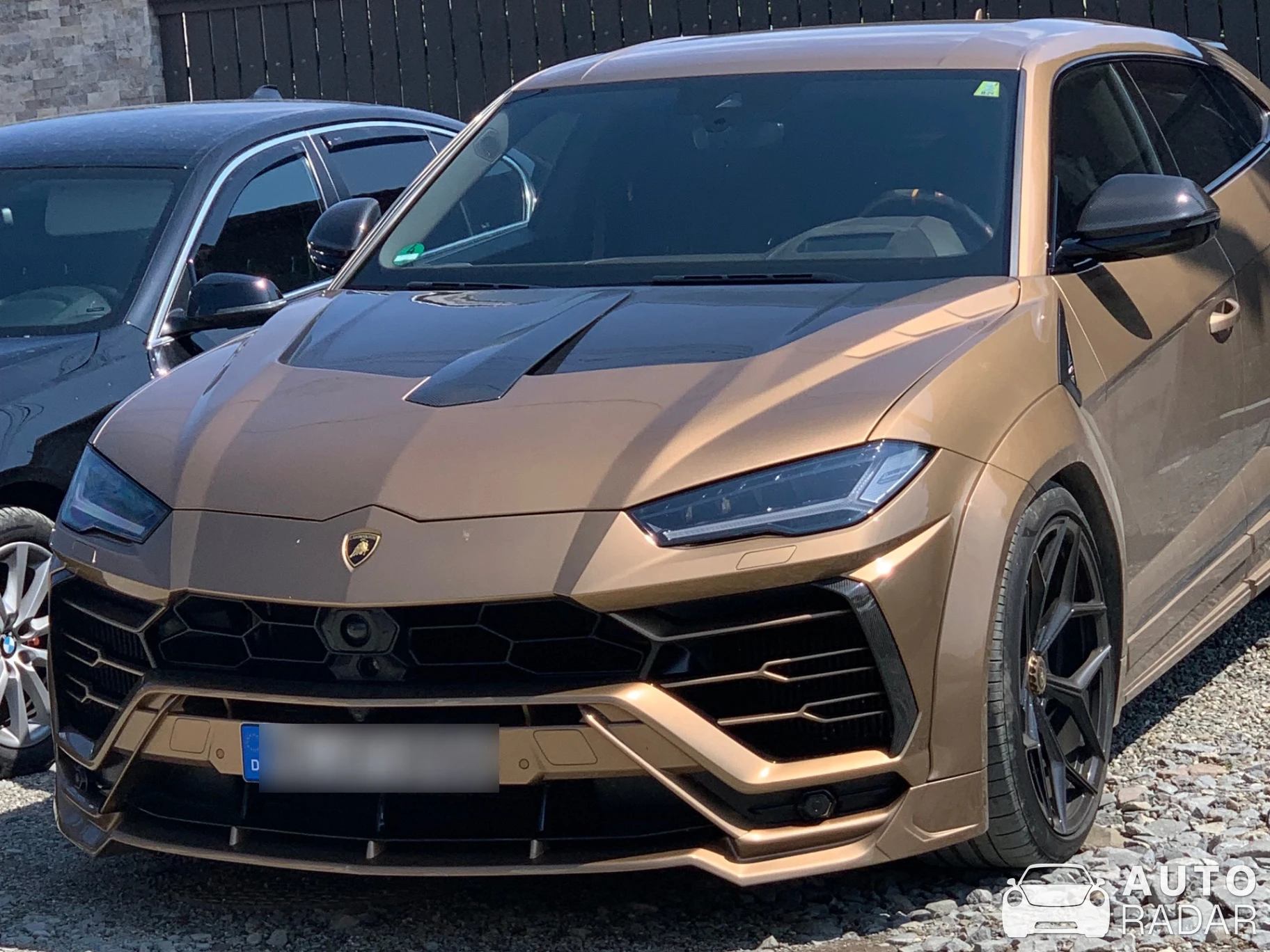 Lamborghini Urus spotted in Ocna de Sus, Romania