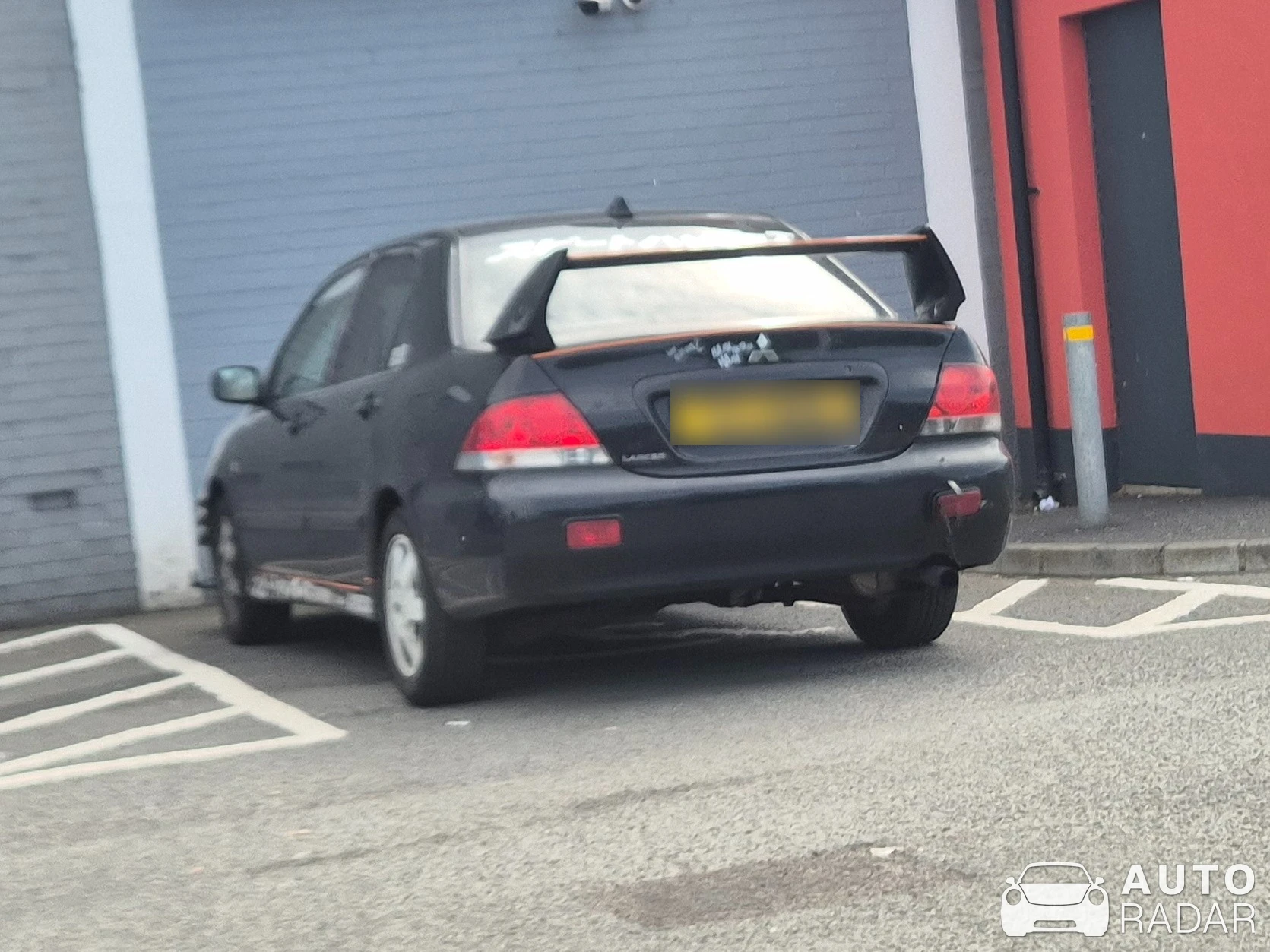 Mitsubishi Lancer Evolution VIII spotted in Newtownabbey