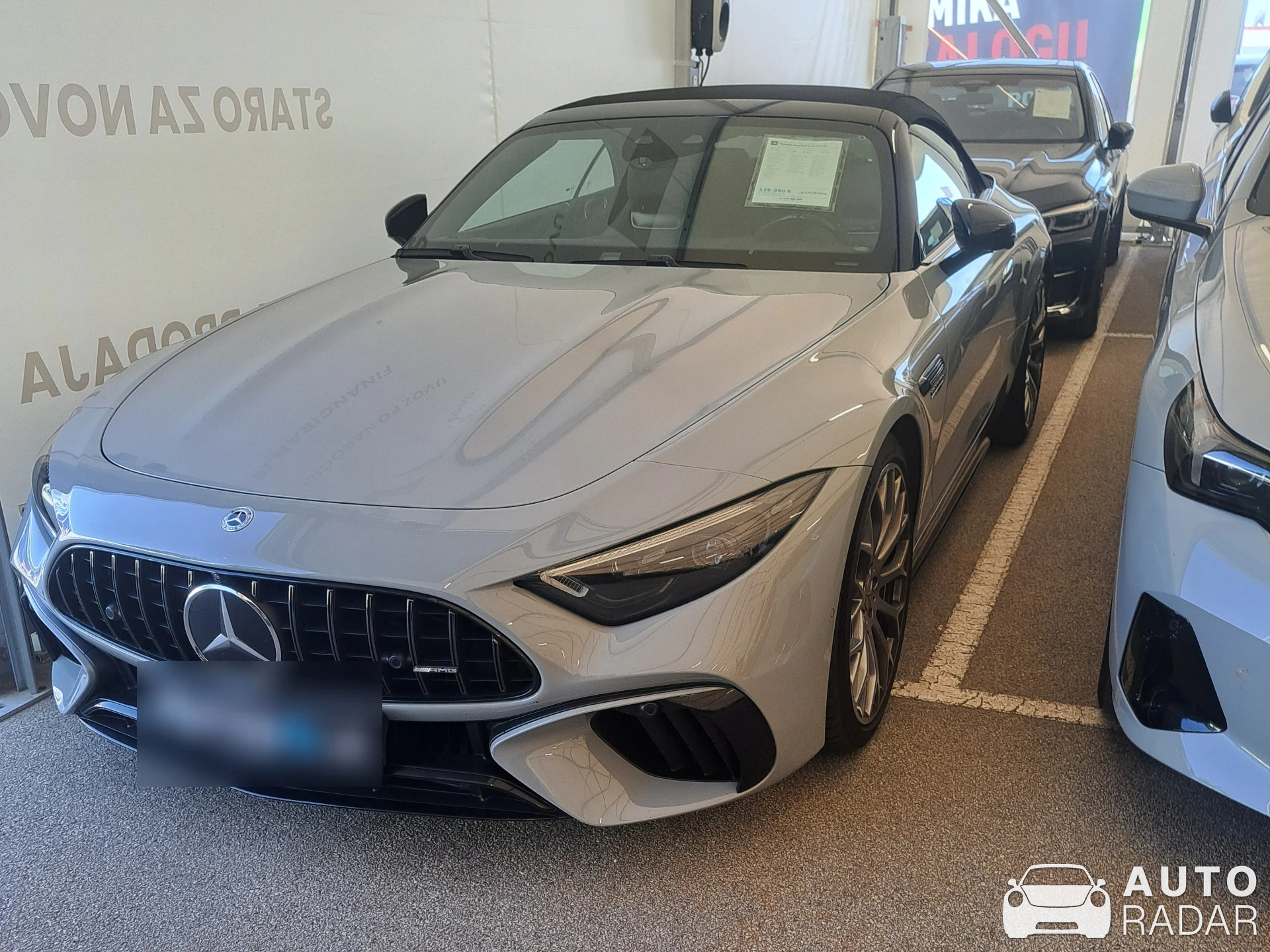 Mercedes-AMG SL 63 R232 spotted in Hoče-Slivnica