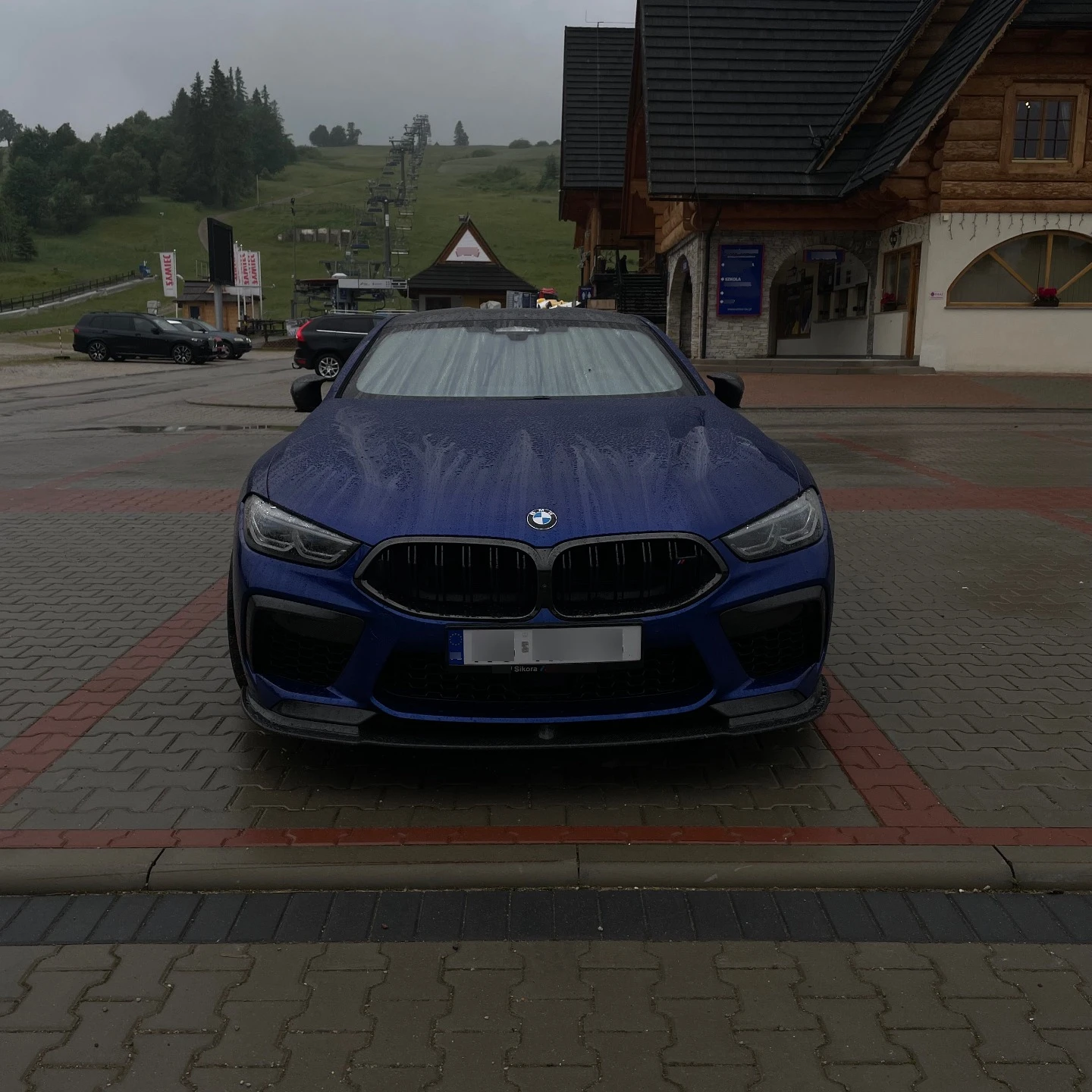 BMW M8 COMPETITION spotted in Witów, Poľsko