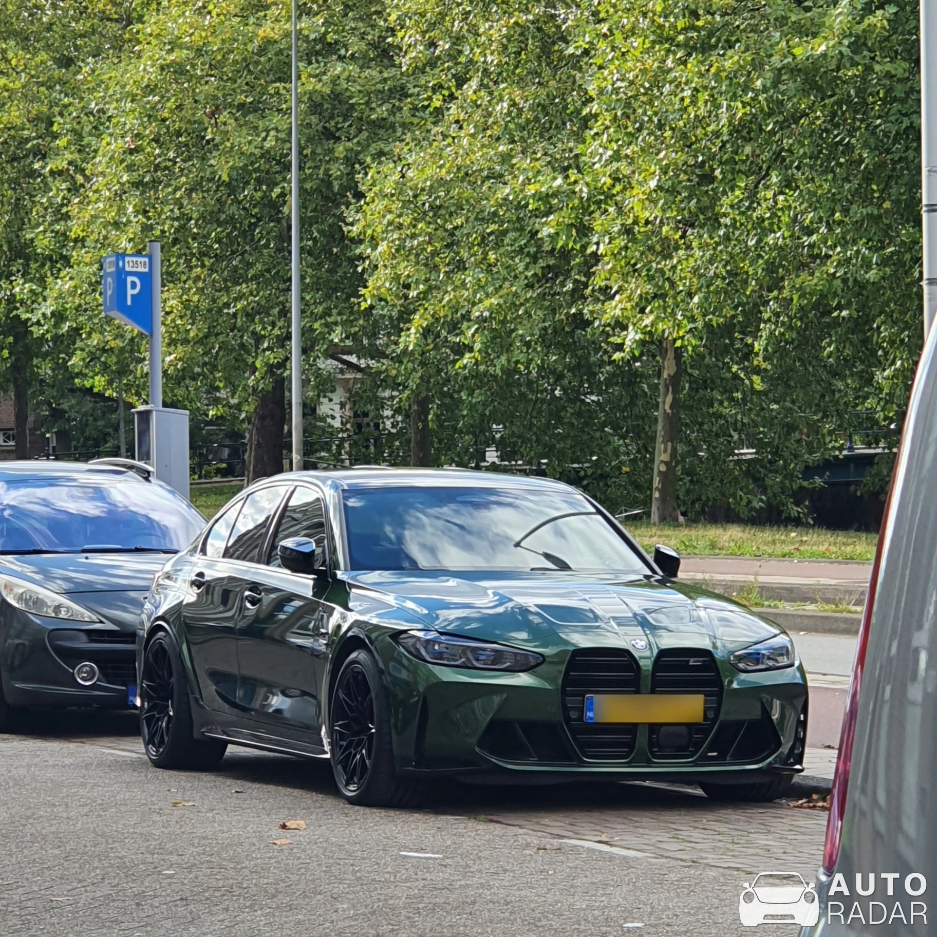 BMW M3 G80 Sedan Competition spotted in Amsterdam, Nederland