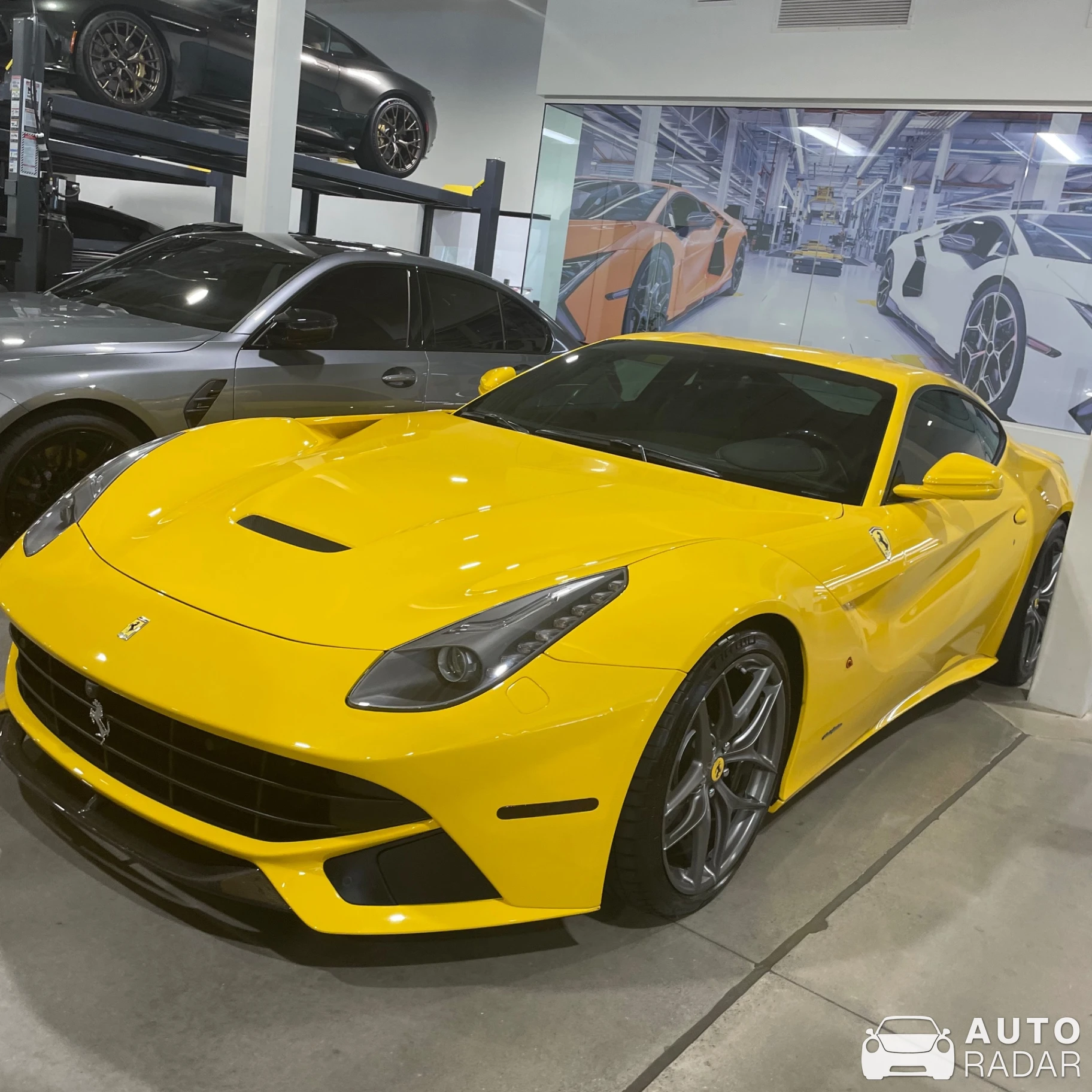 Ferrari F12berlinetta spotted in Atlanta, United States