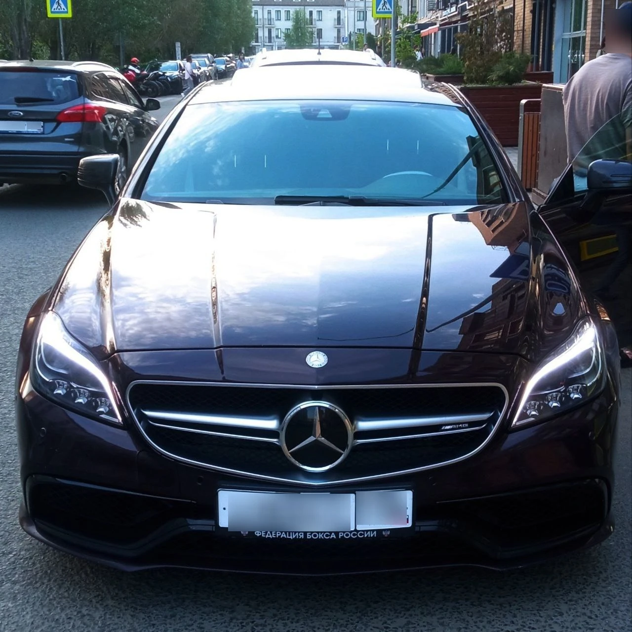 Mercedes-Benz CLS 63 AMG C218 spotted in Казань, Россия