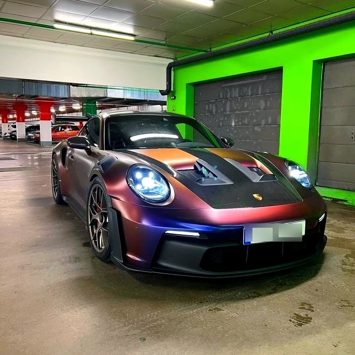 Porsche 911 (992) GT3 RS spotted in Brno, Česko