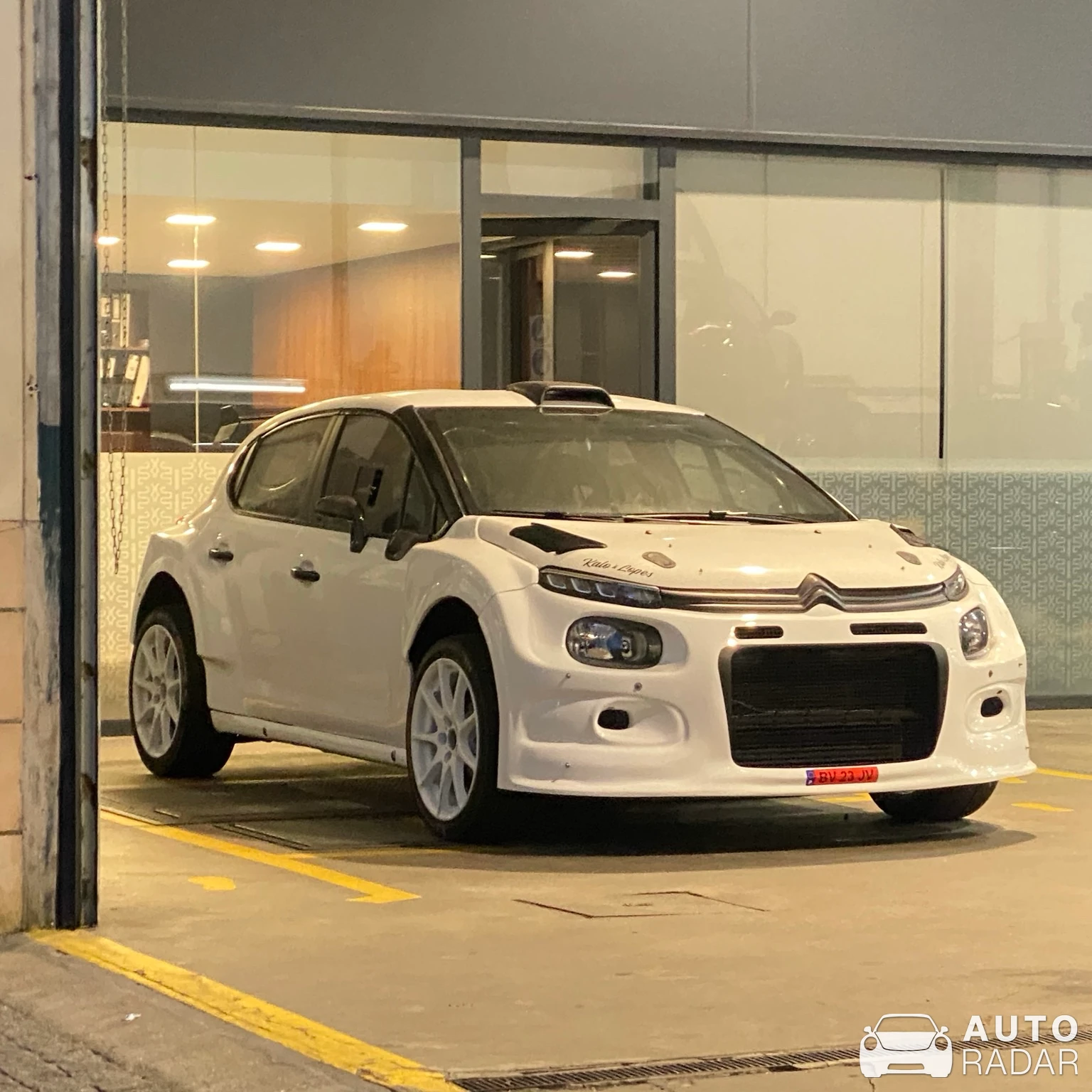 Citroen C3 Rally2 spotted in Lousada
