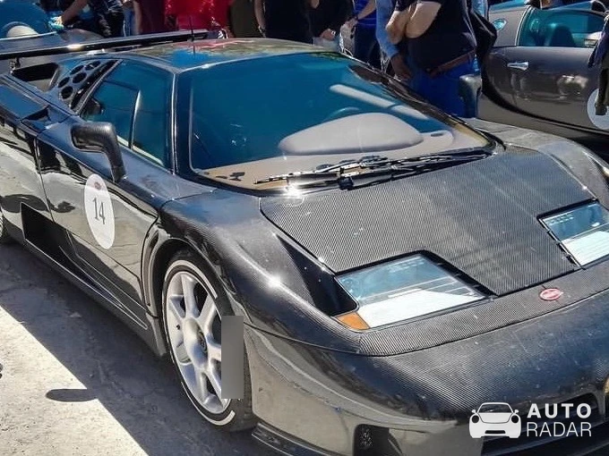 Bugatti EB110 SS spotted in Tafí del Valle, Argentina