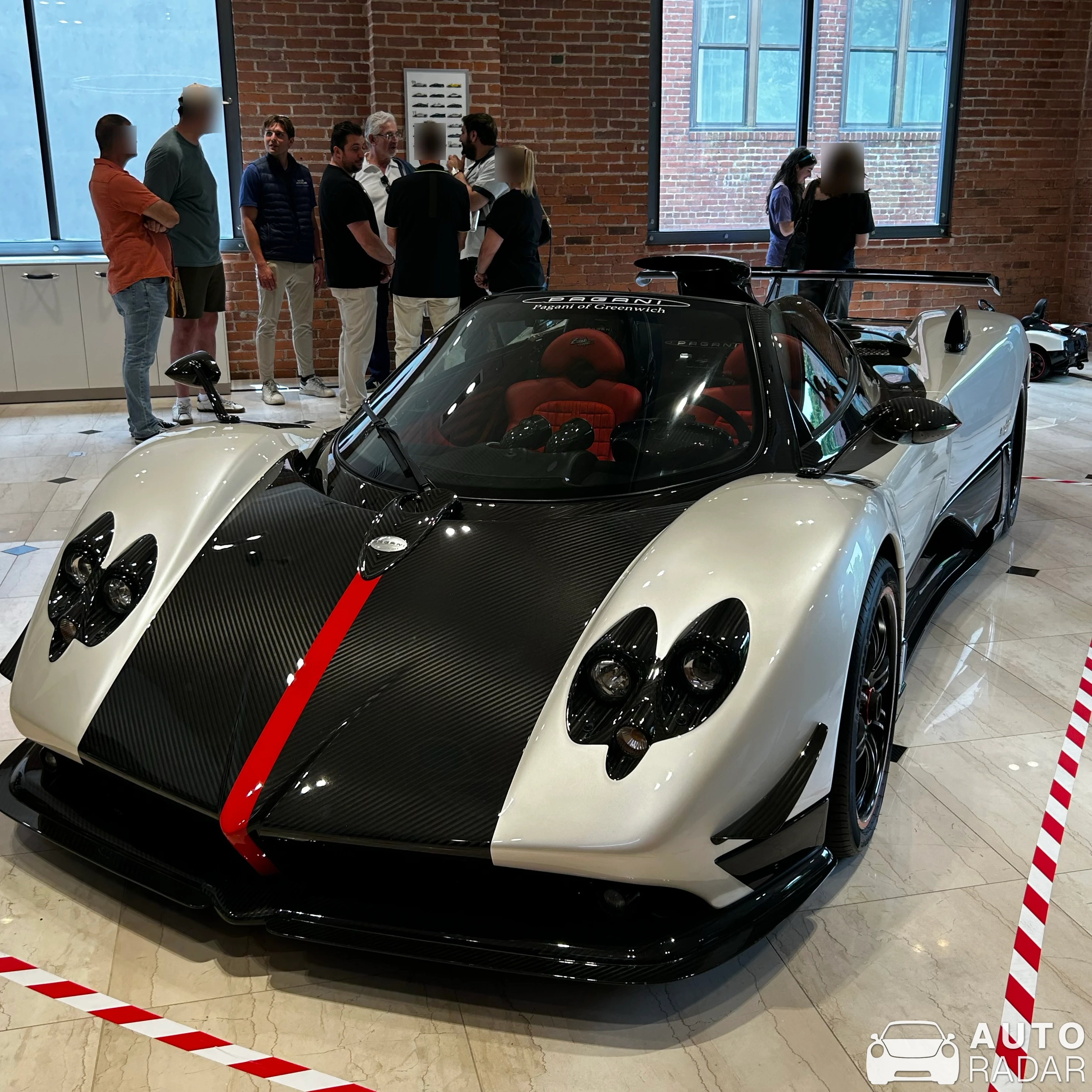 Pagani Zonda Cinque Roadster spotted in Greenwich