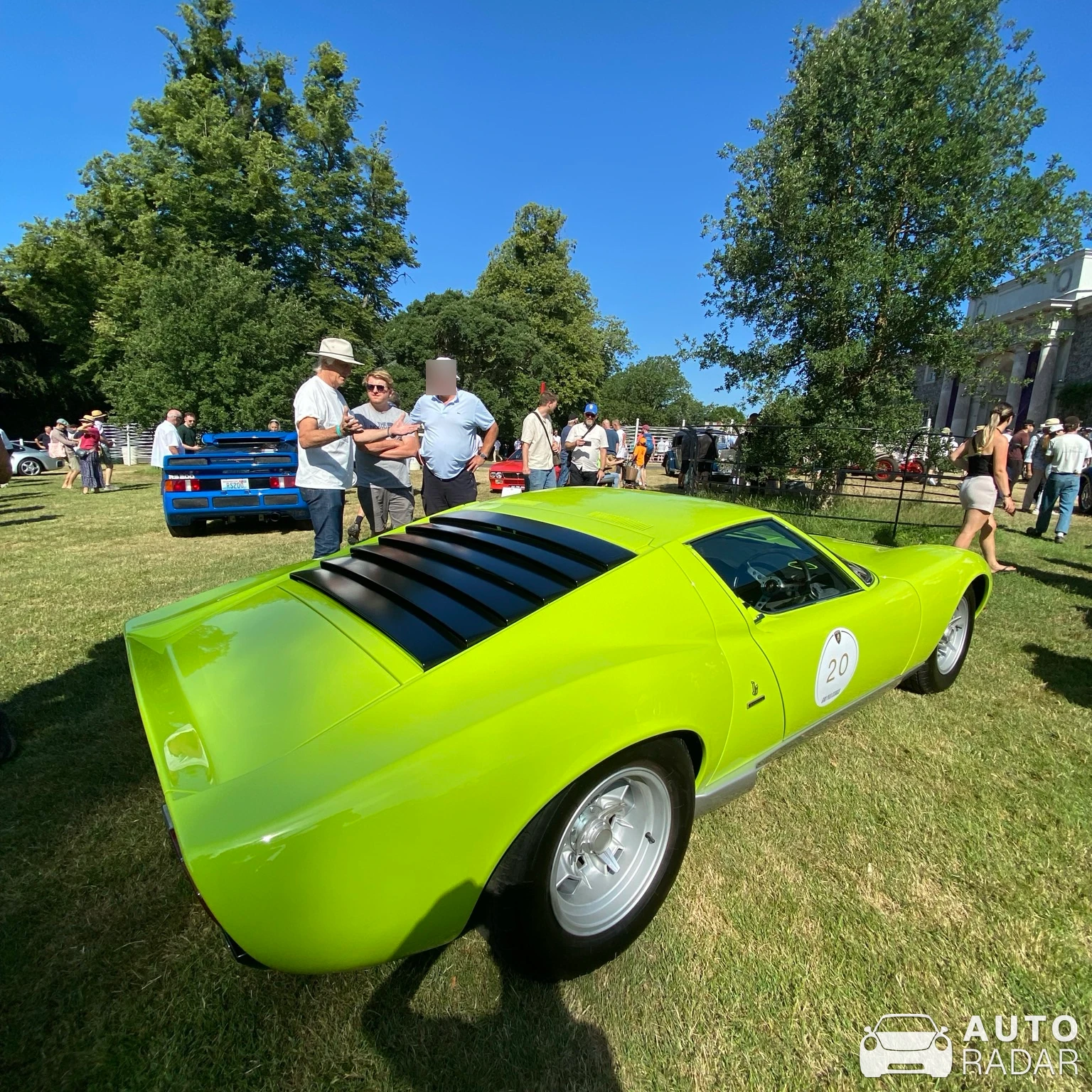 Lamborghini Miura P400 spotted in Chichester