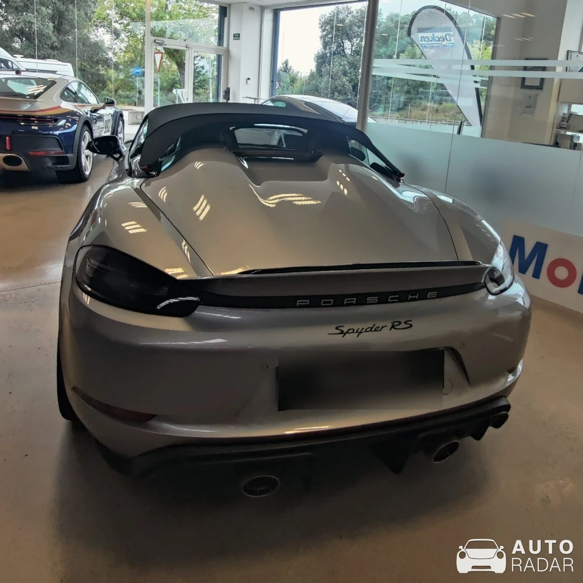 Porsche 718 Spyder RS spotted in Girona, Spain