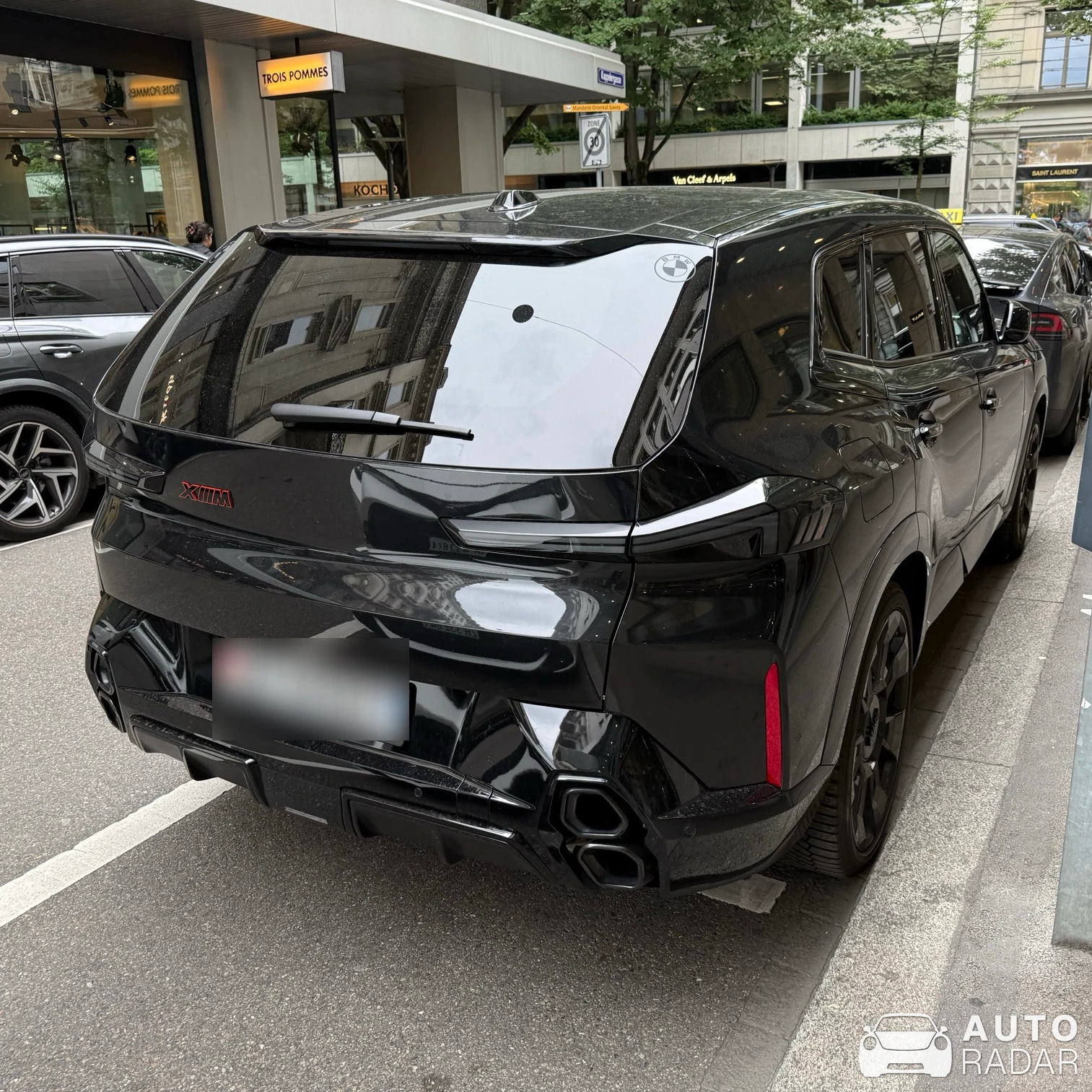 BMW XM G09 Label spotted in Zürich