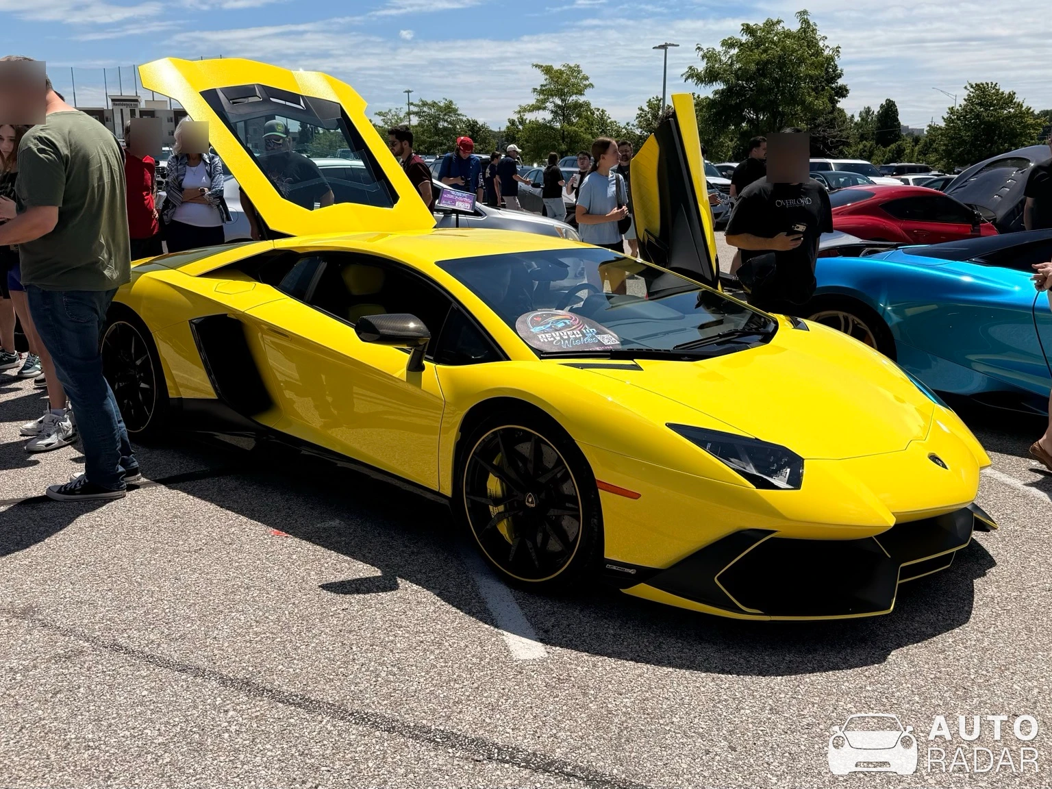 Lamborghini Aventador LP720-4 50° Anniversario spotted in Chesterfield