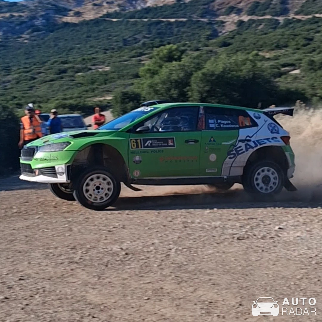 Škoda Fabia RS Rally2 spotted in Neochoraki