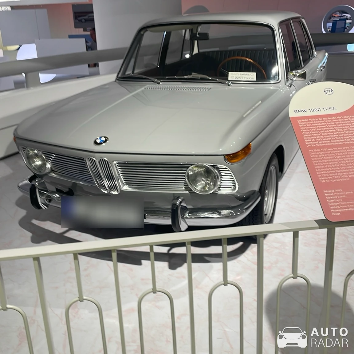 BMW 1800 spotted in Munich