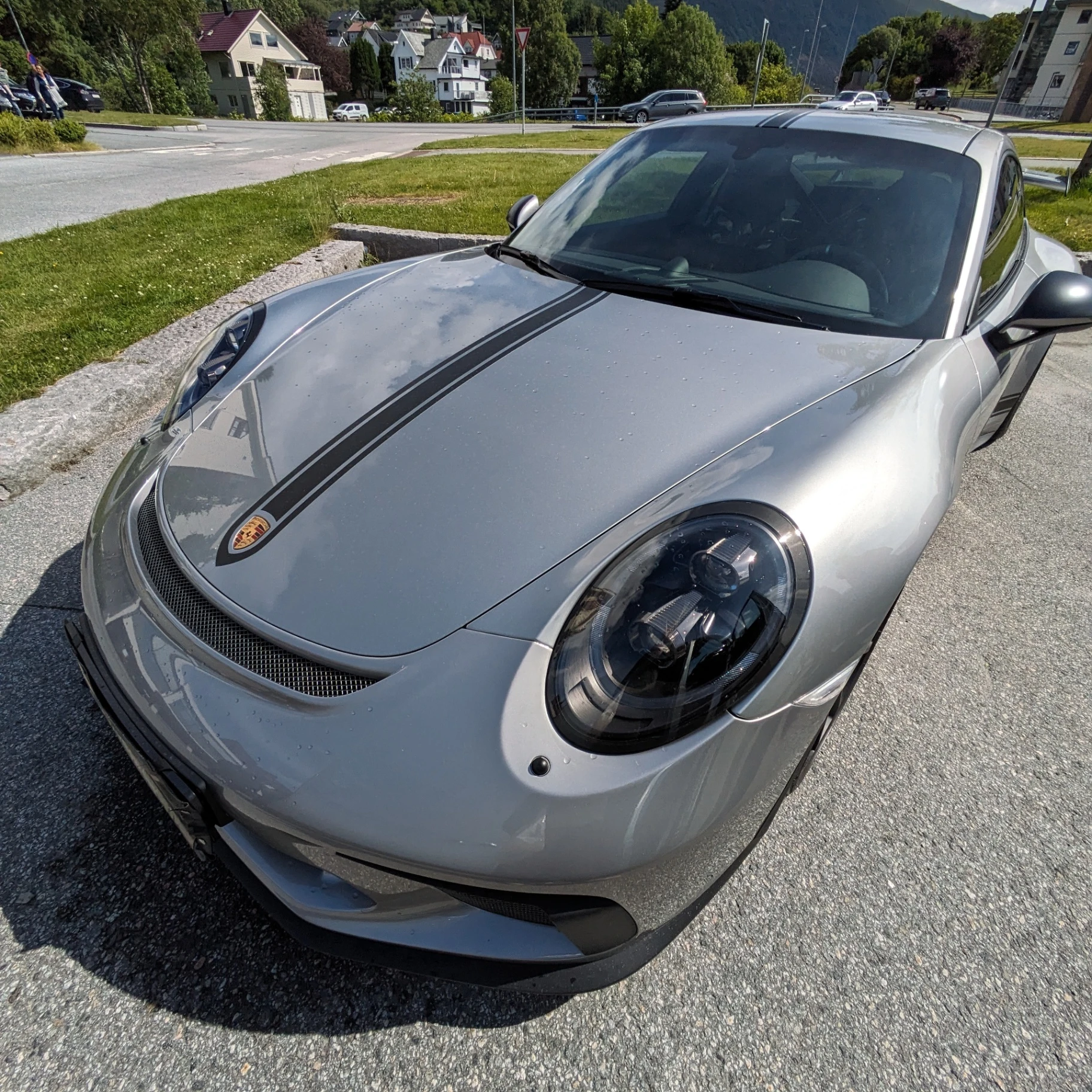 Porsche 992 GT3 spotted in Ulsteinvik, Norway