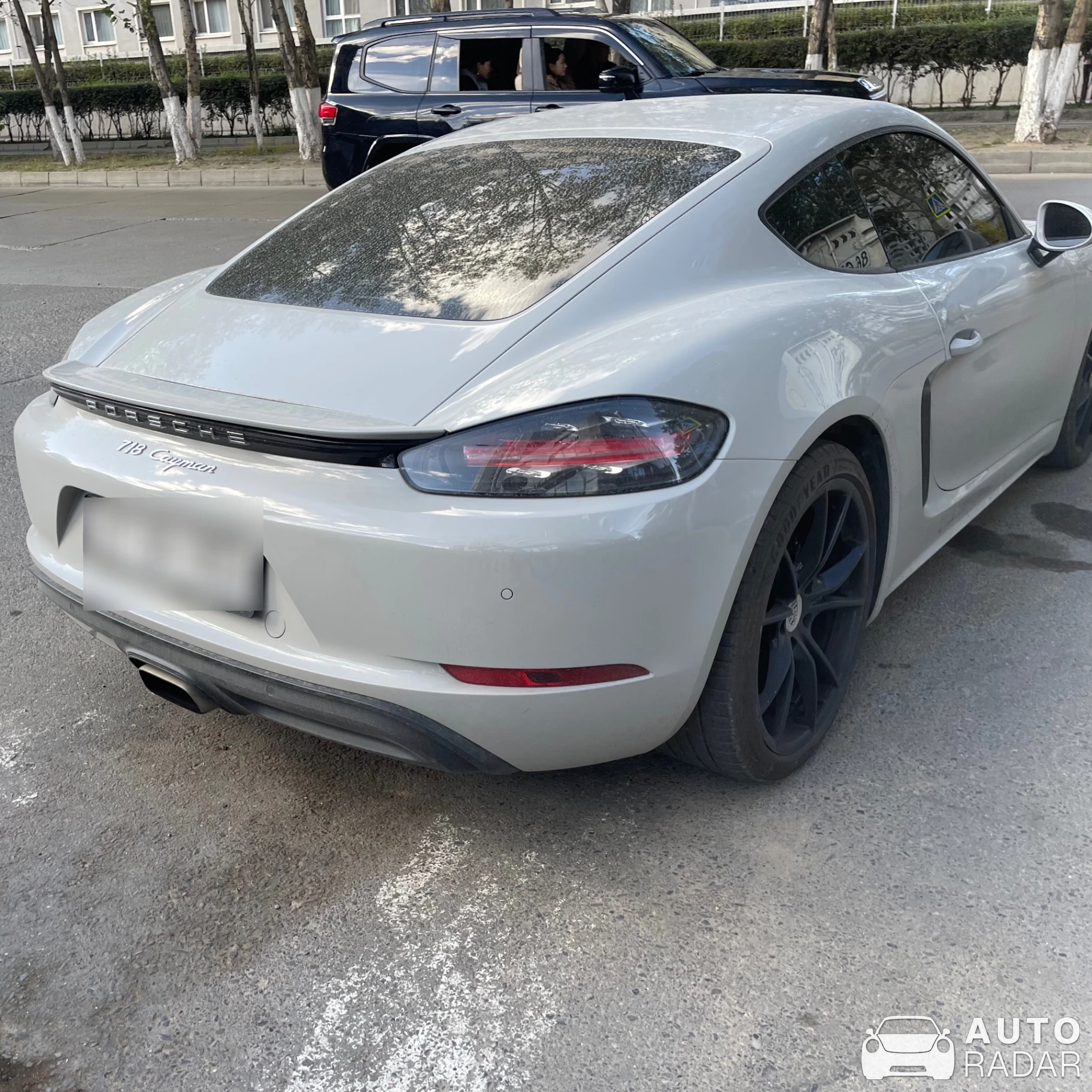 Porsche 718 Cayman spotted in Ulaanbaatar, Mongolia