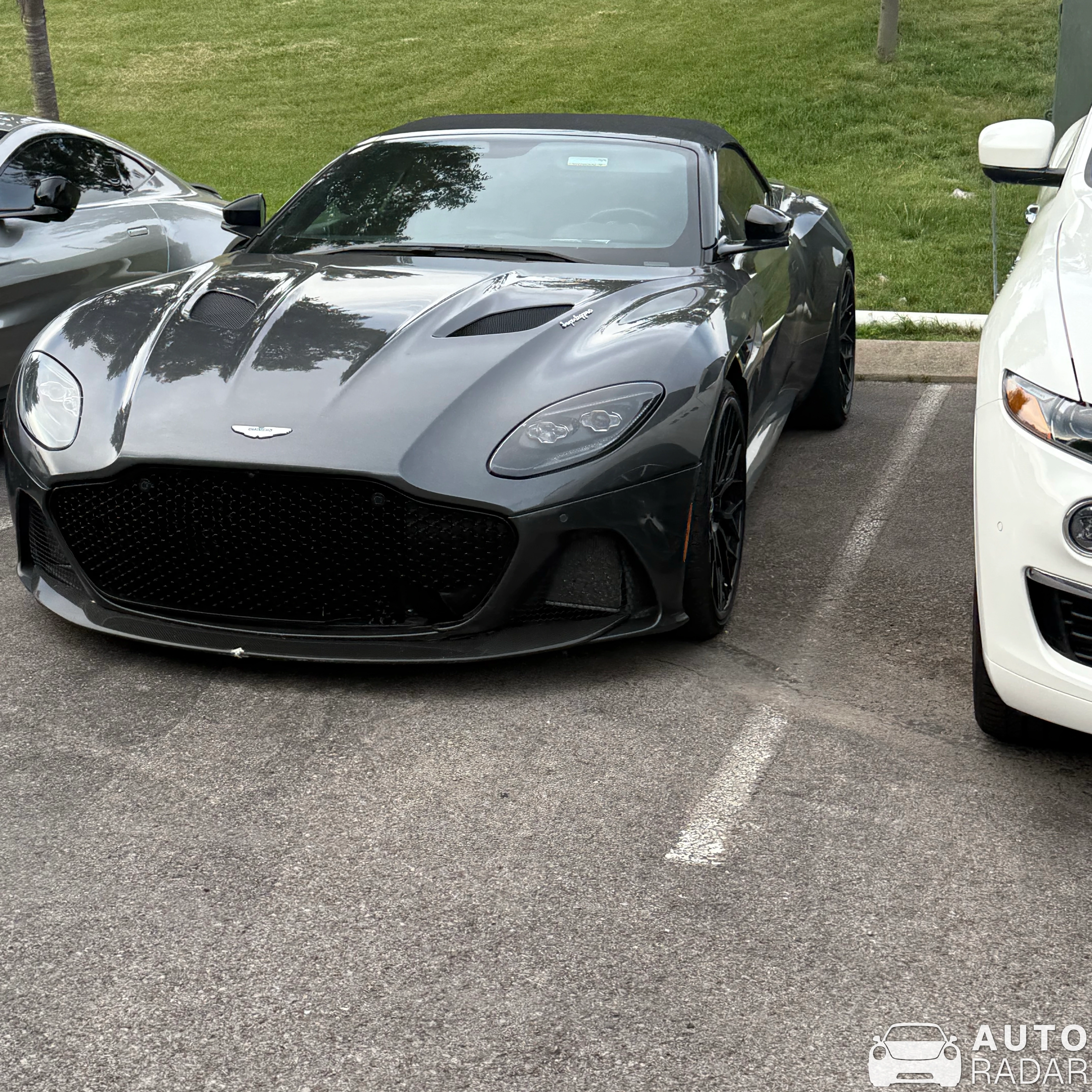 Aston Martin DBS Superleggera Volante spotted in Brentwood