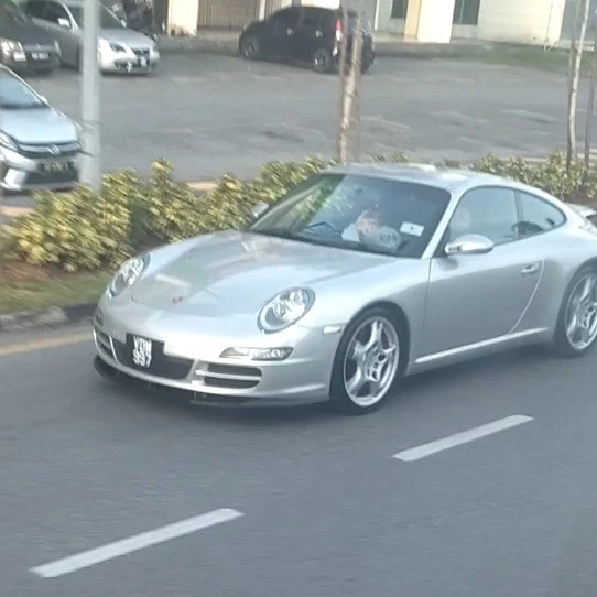 Porsche 997 Carrera S MkI spotted in Kuching, Malaysia