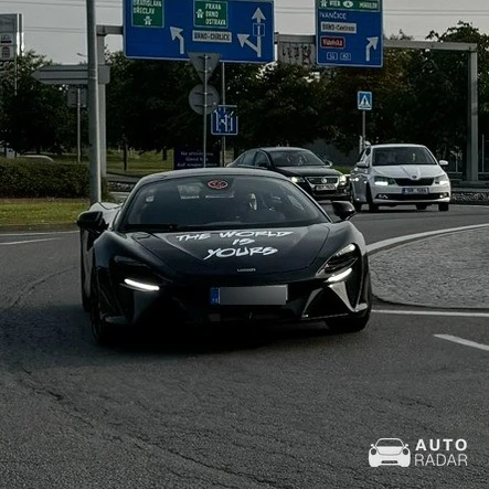 McLaren Artura spotted in Okres Brno-venkov, Czechia