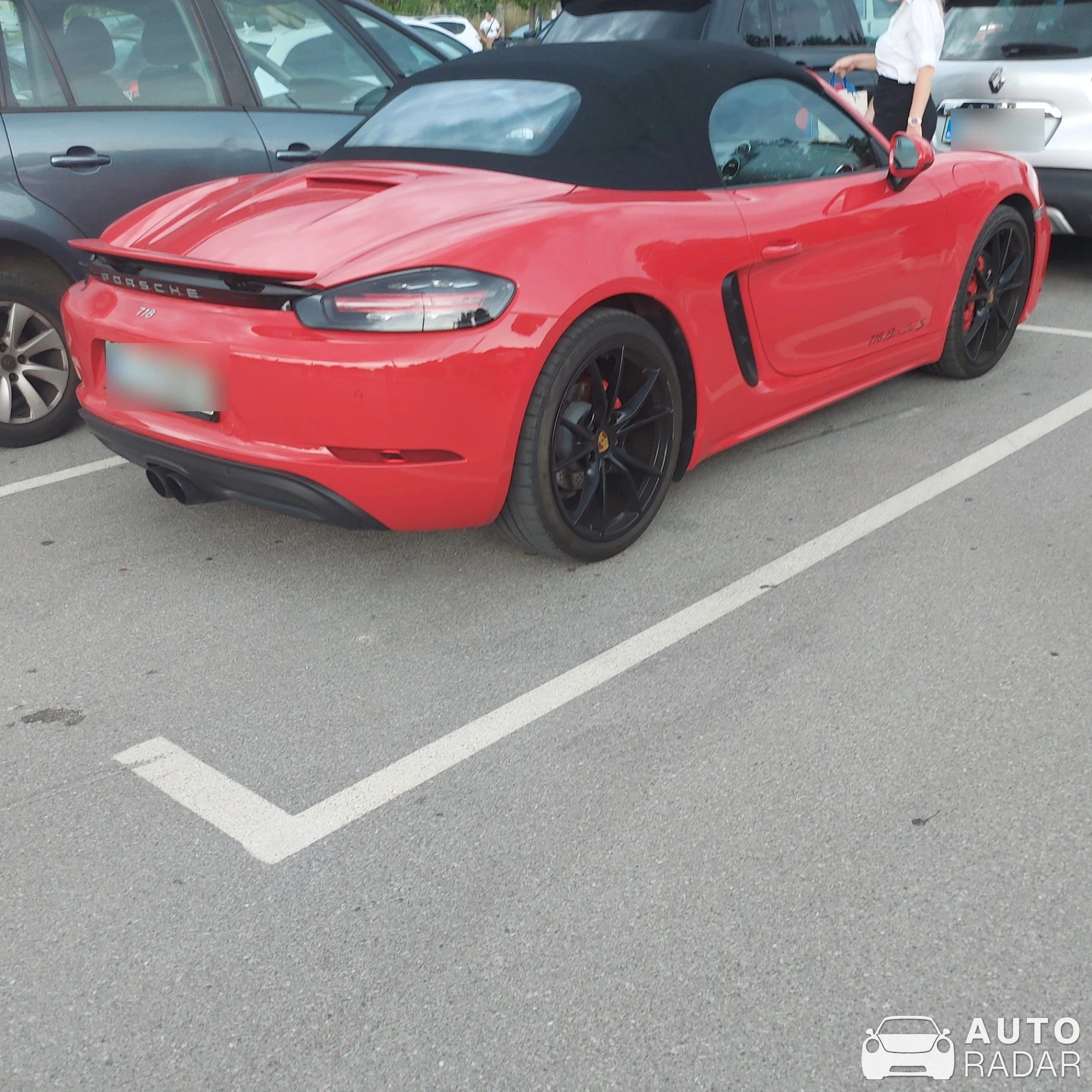 Porsche 718 Boxster spotted in Ljubljana, Slovenia