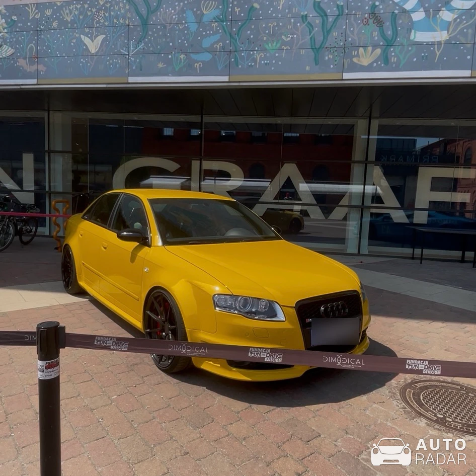 Audi RS4 Sedan spotted in Pabianice