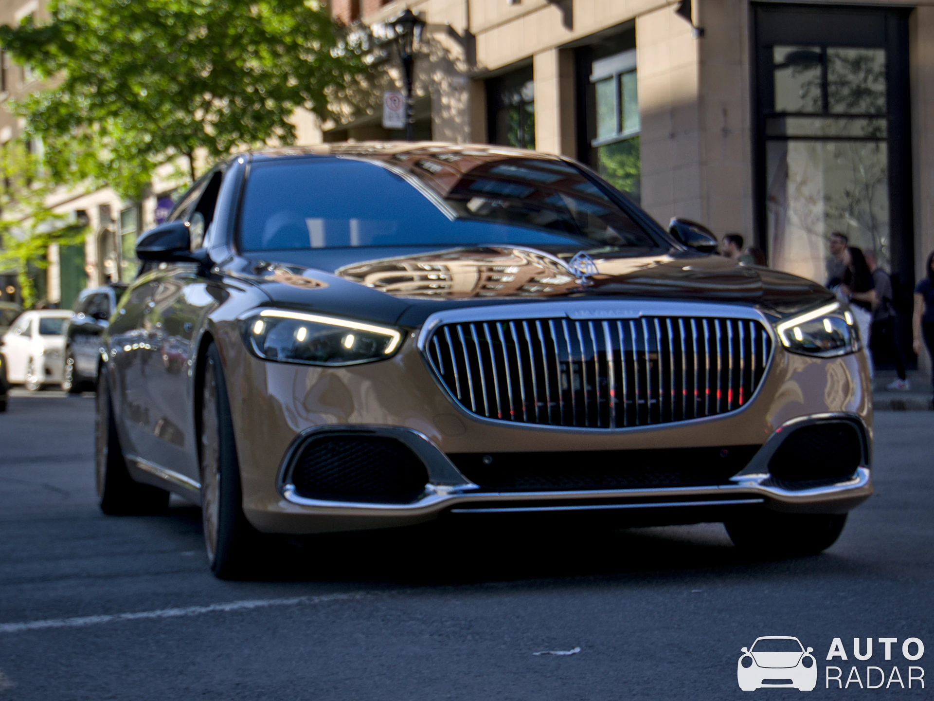 Mercedes-Maybach S 680 X Virgil Abloh spotted in Montréal