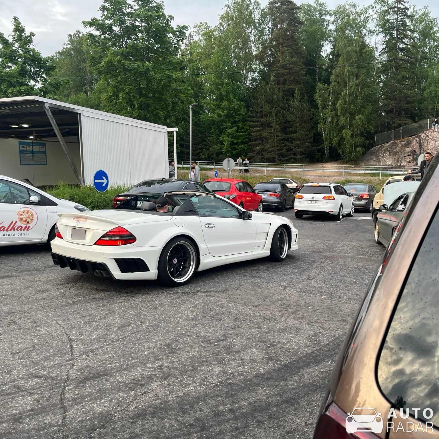Mercedes-Benz SL 65 AMG Black Series spotted in Vantaa