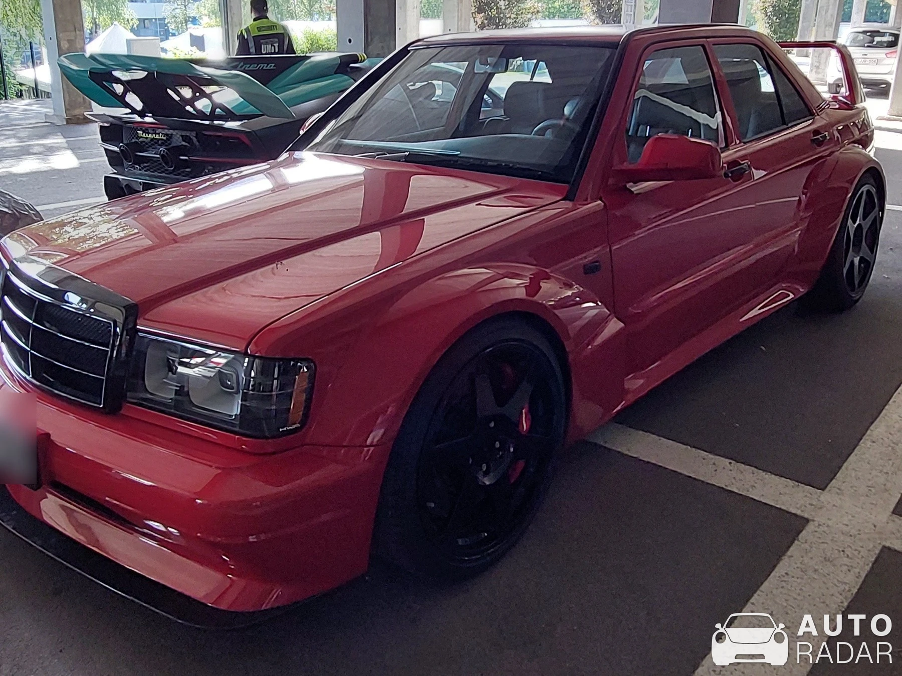 Mercedes-Benz 190 E 2.5-16v EVO II spotted in Stavelot