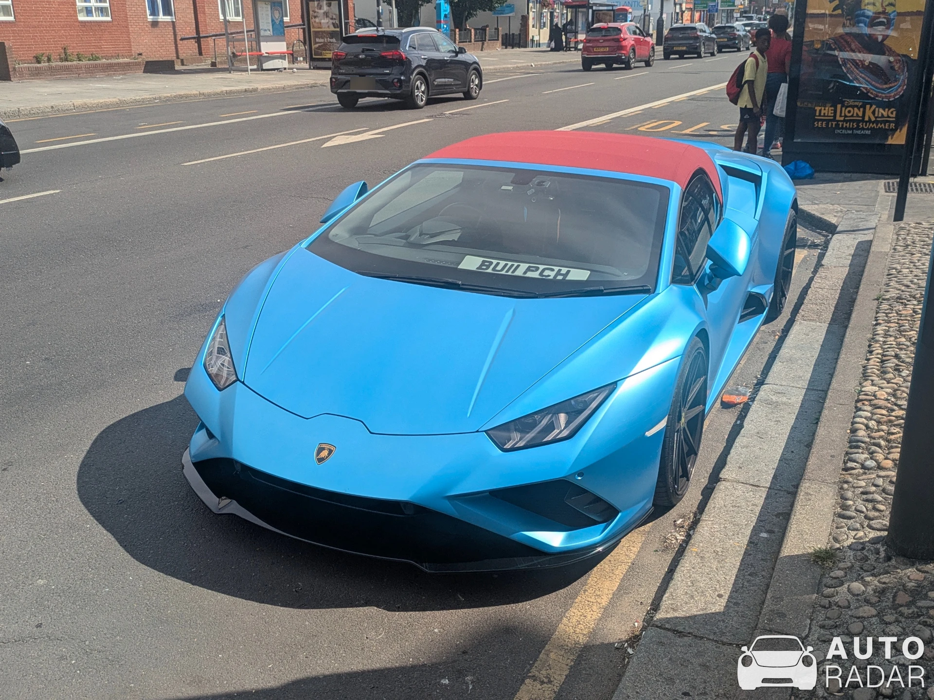 Lamborghini Huracán LP640-4 EVO Spyder spotted in London