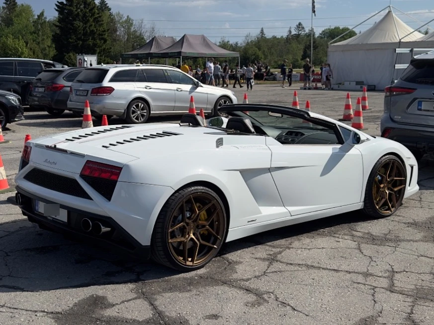 Lamborghini Gallardo LP560-4 Spyder spotted in Tabasalu, Eesti