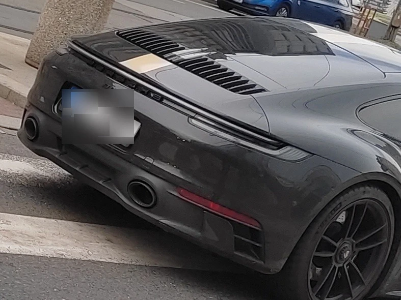 Porsche 992 Carrera S MkI spotted in Moravská Ostrava a Přívoz, Česko