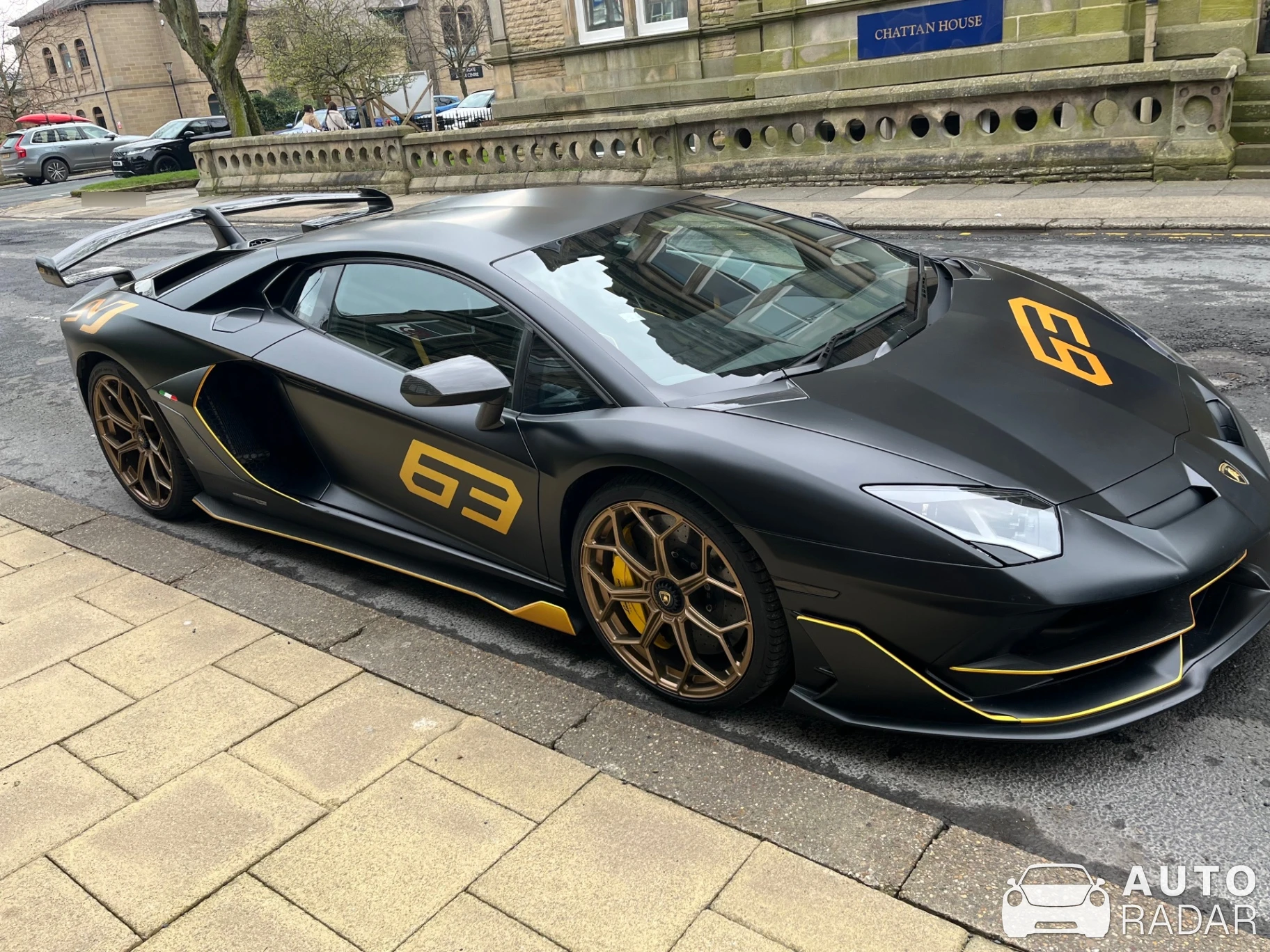 Lamborghini Aventador SVJ Edition 63 spotted in Harrogate, United Kingdom