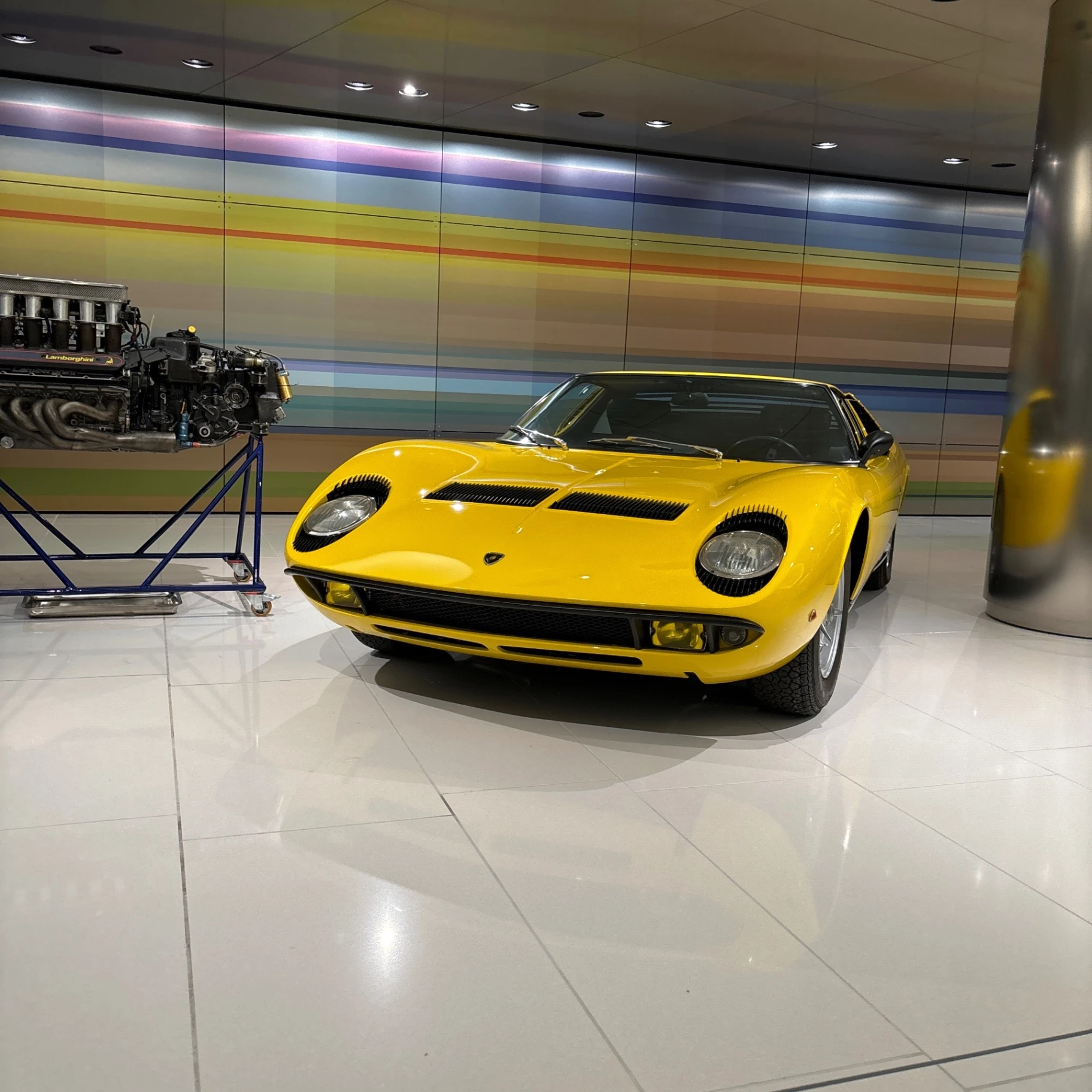 Lamborghini Miura P400 spotted in Monaco, Monaco