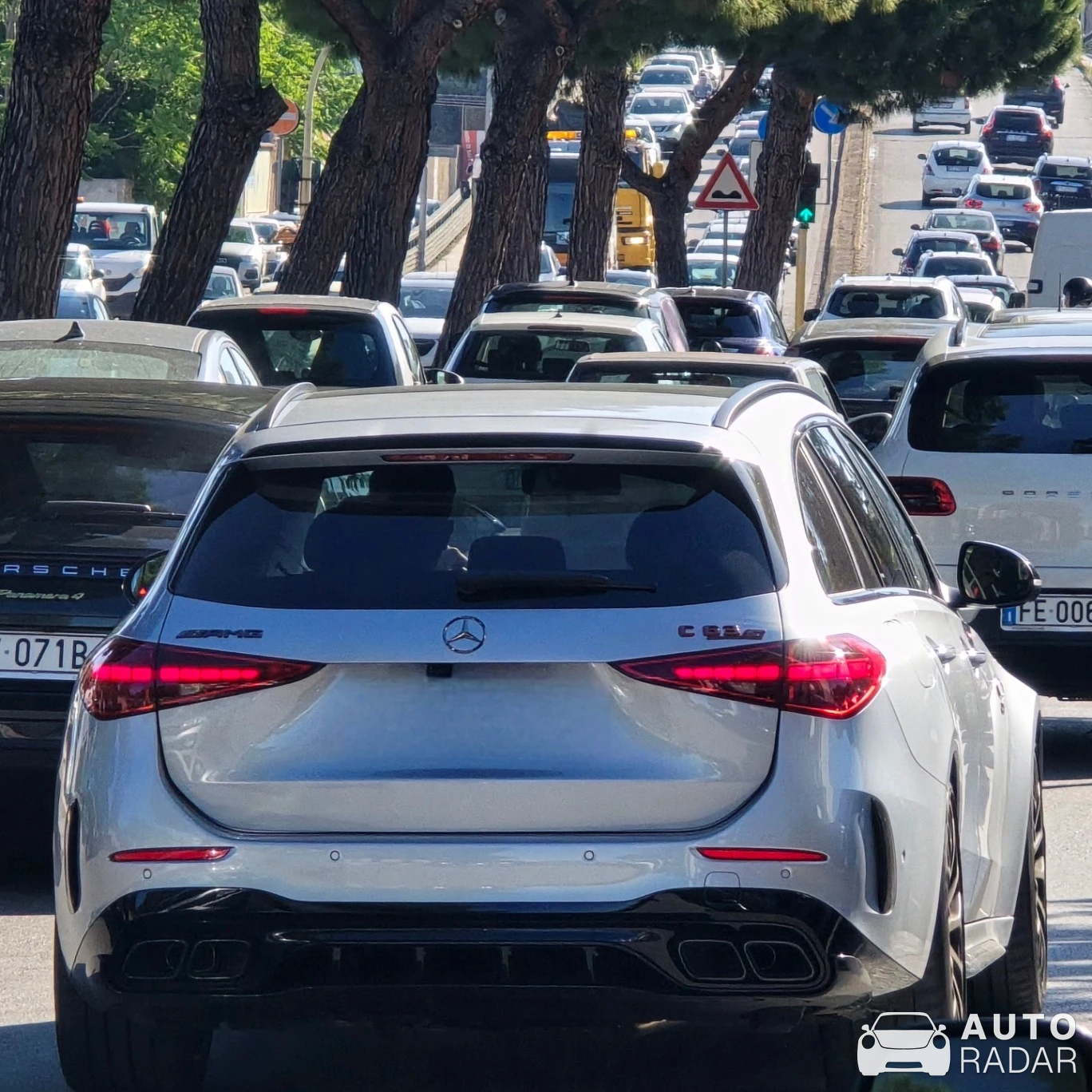 Mercedes-AMG C 63 S E-Performance Estate S206 spotted in Bari, Italia